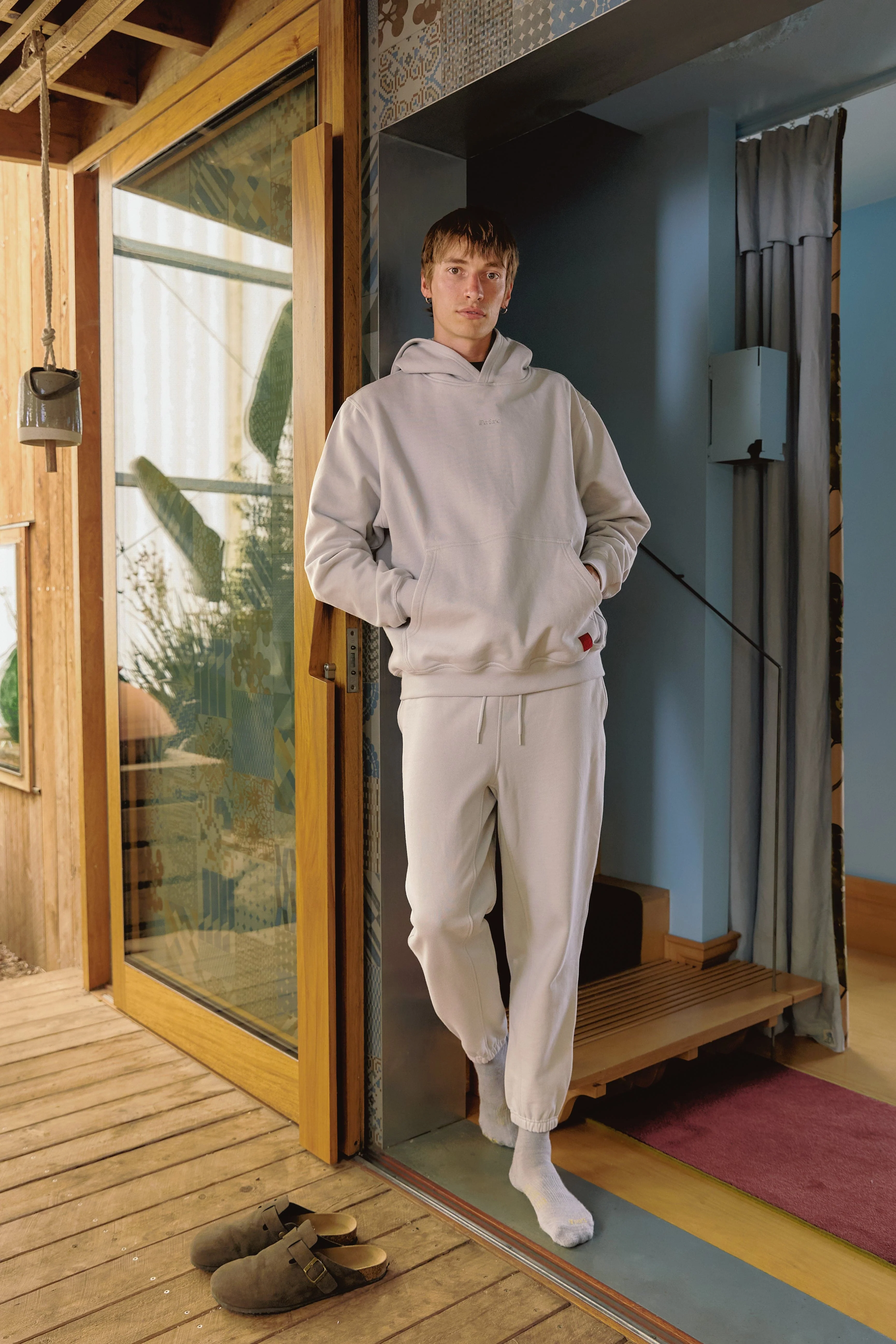 100% Organic Cotton Relaxed-Fit Track Pants - Image 6