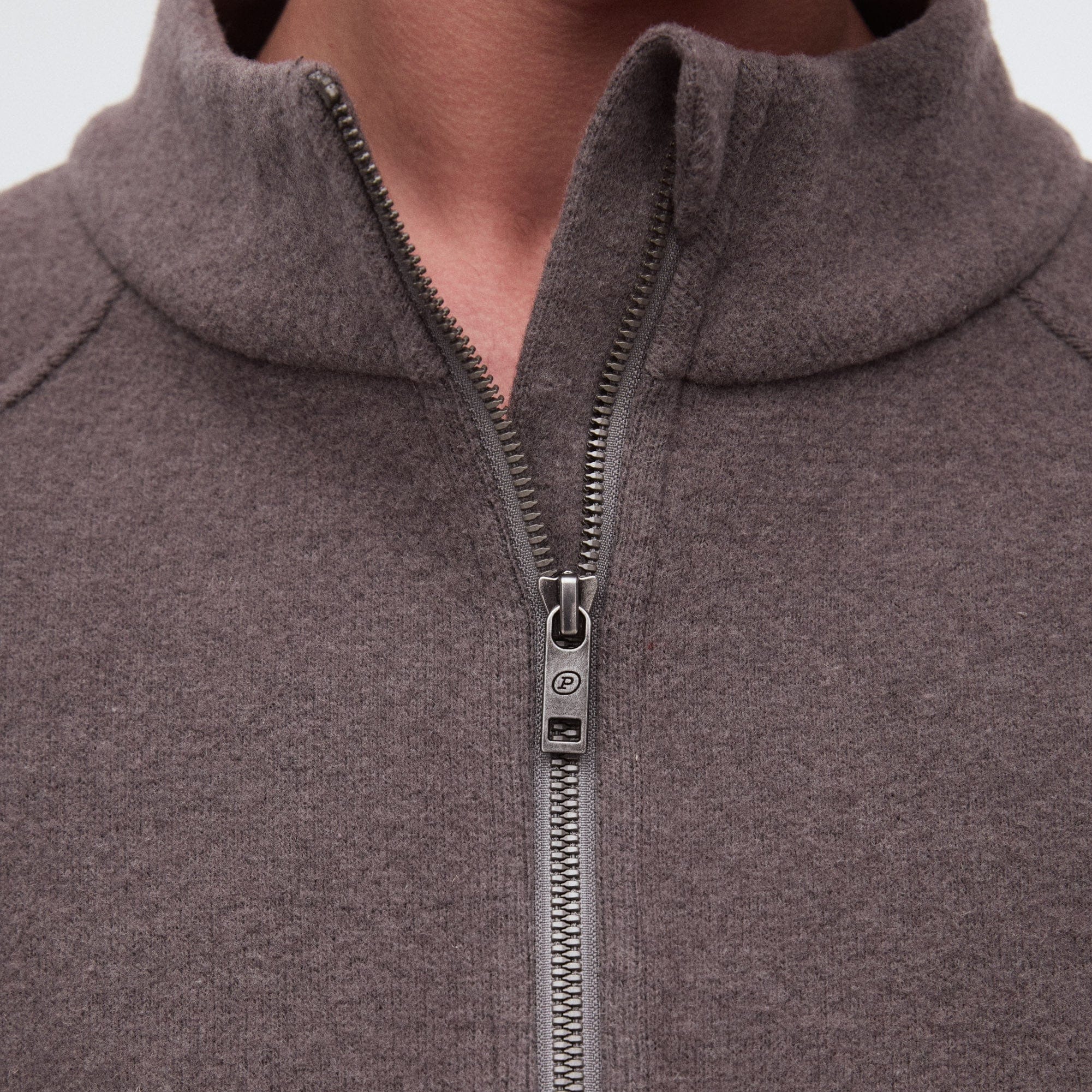 Unisex CoolBlend™ Zip Neck Jumper - Image 13