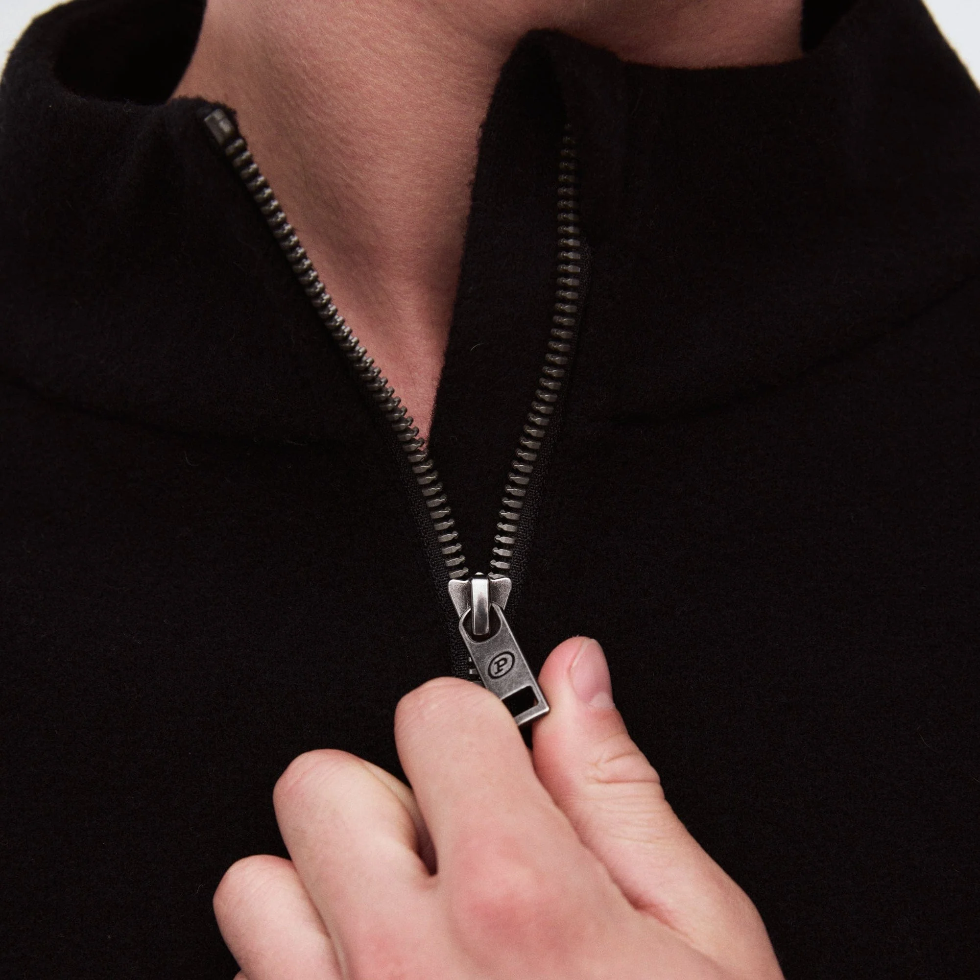 Unisex CoolBlend™ Zip Neck Jumper - Image 17