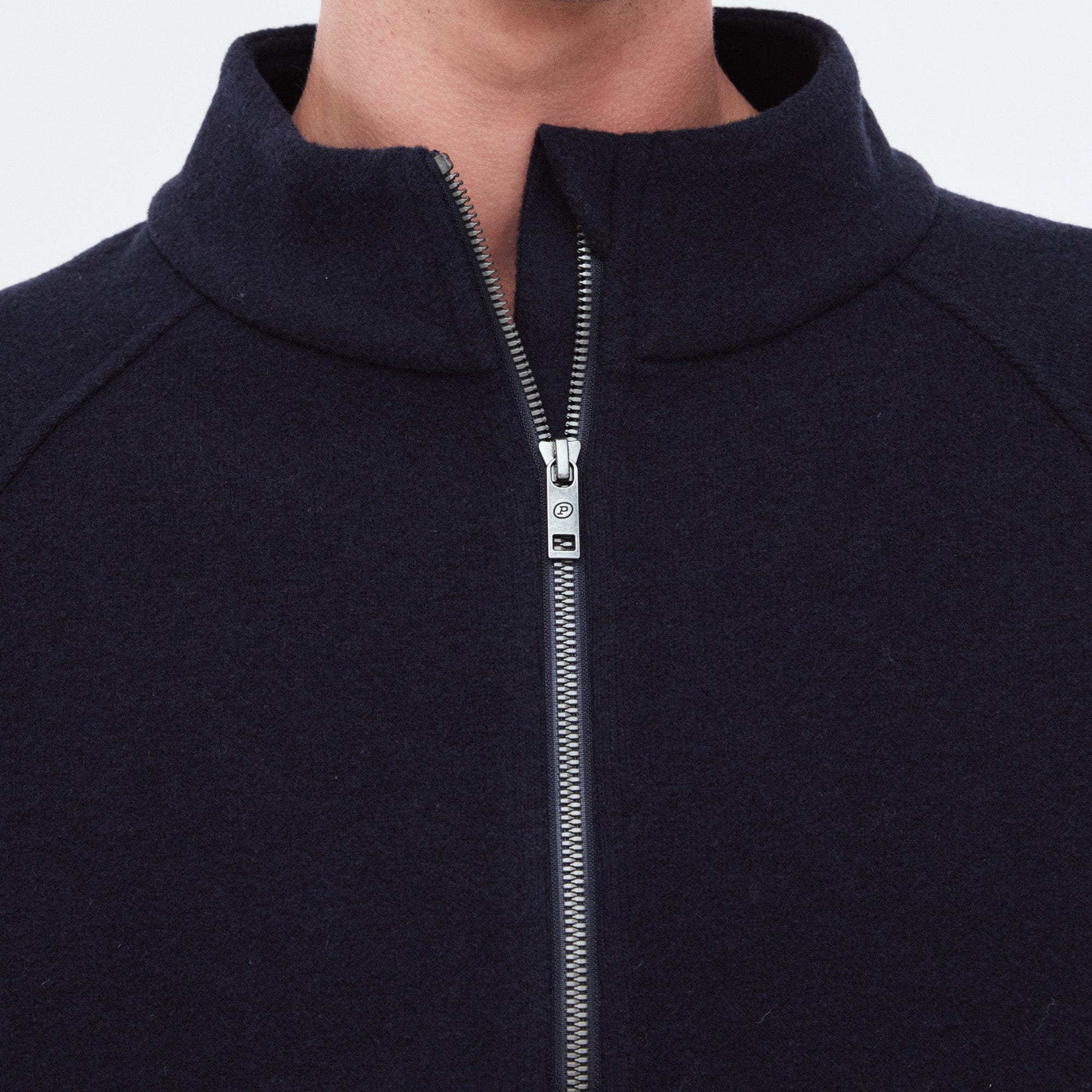 Unisex CoolBlend™ Zip Neck Jumper - Image 20
