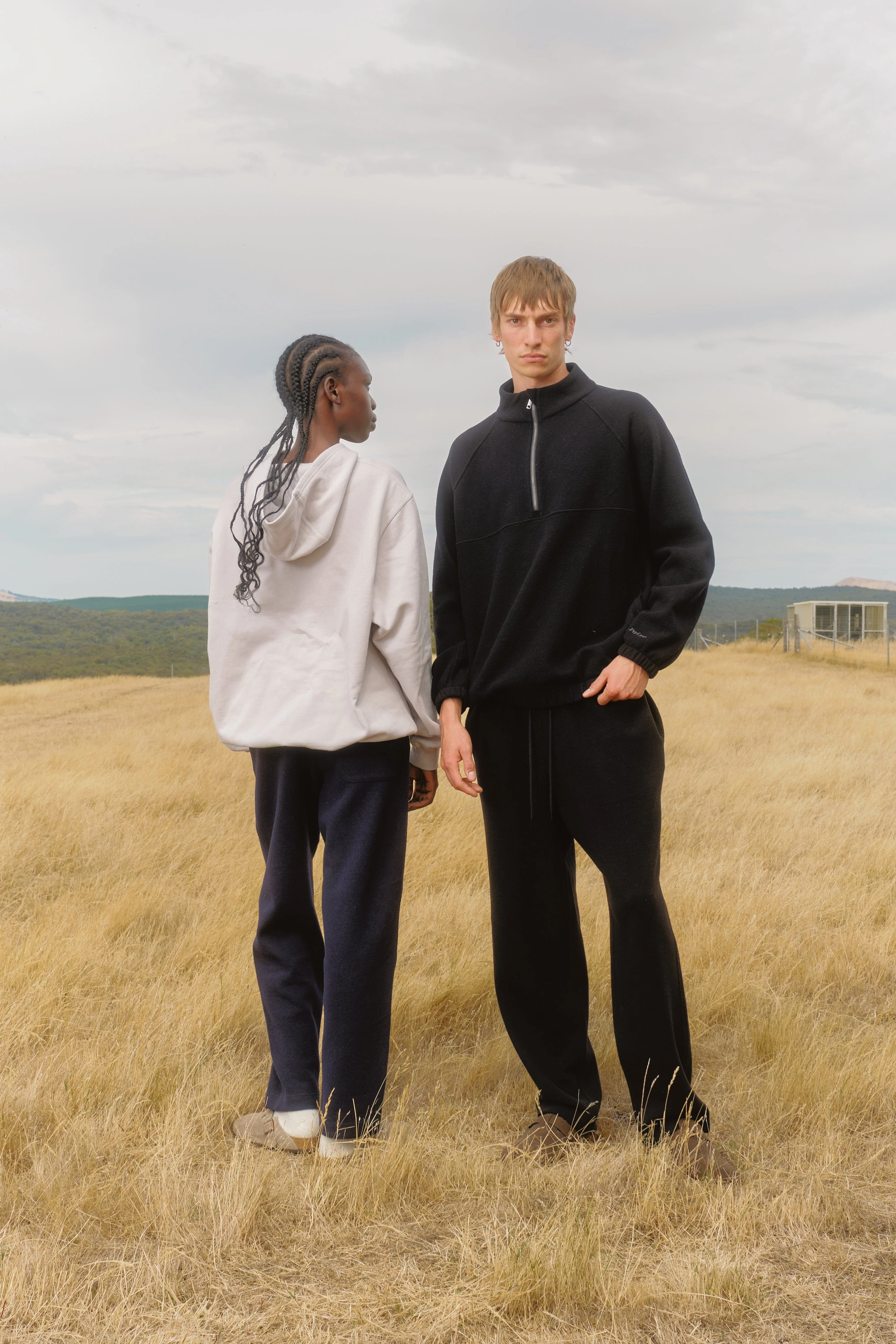 Unisex CoolBlend™ Zip Neck Jumper - Image 25