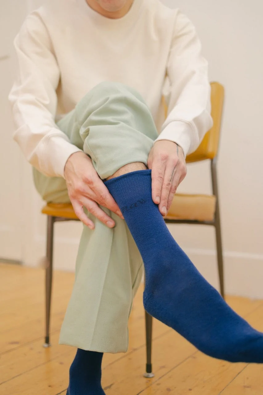 Cashmere-Merino Crew Sock - Image 15