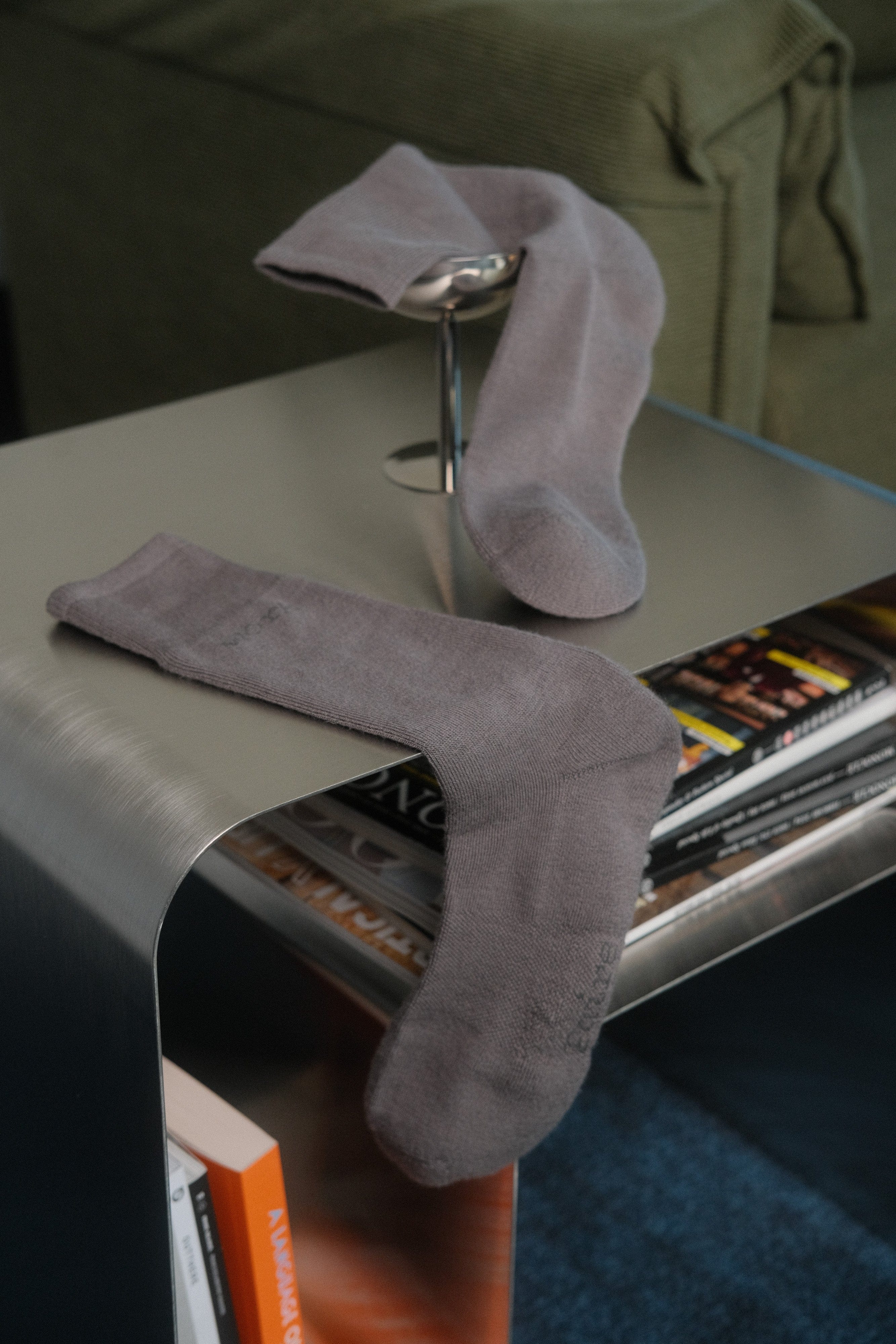 Cashmere-Merino Crew Sock - Image 18