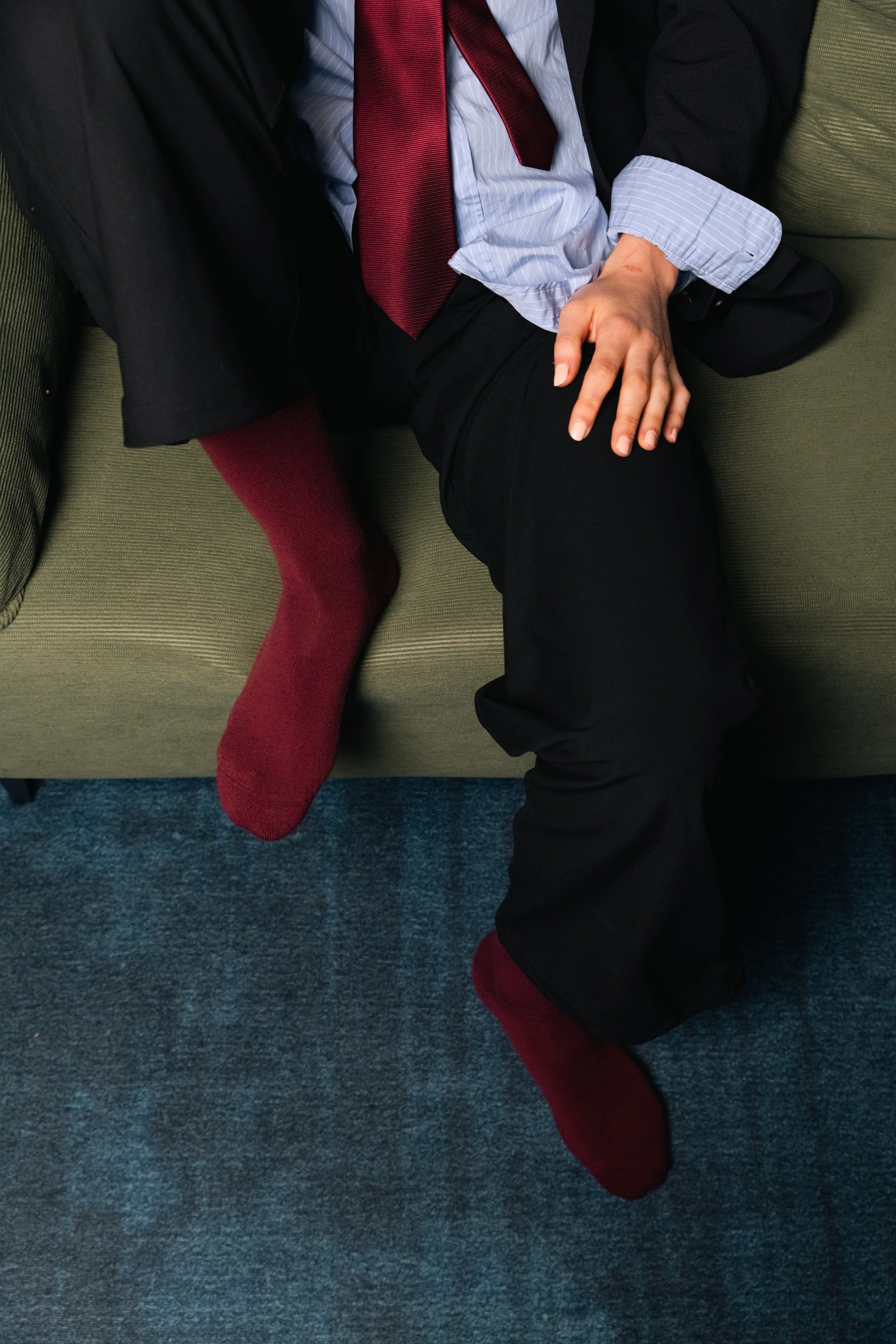 Cashmere-Merino Crew Sock - Image 25