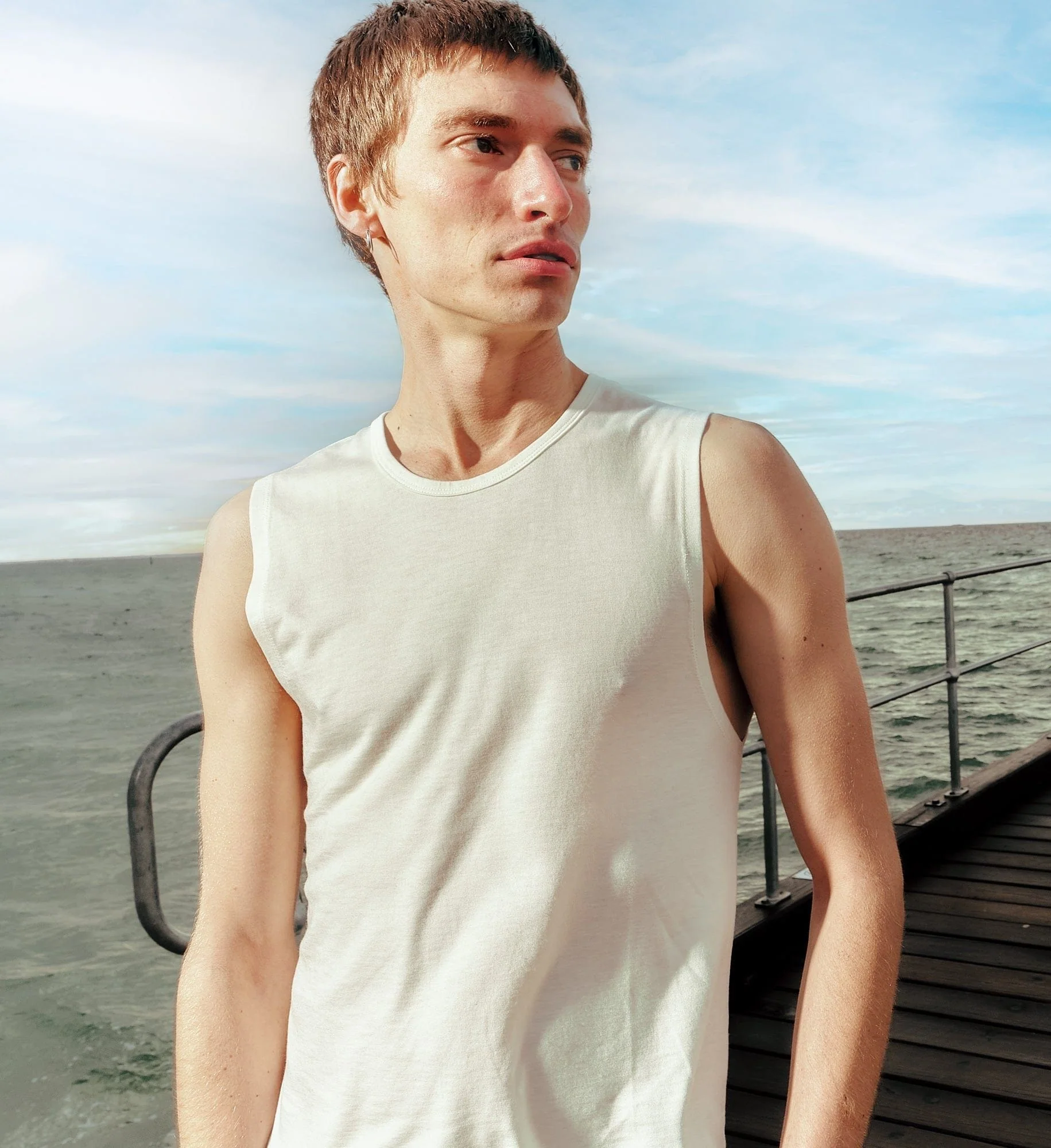 Men's BreezeBlend™ Tank Top - Image 3