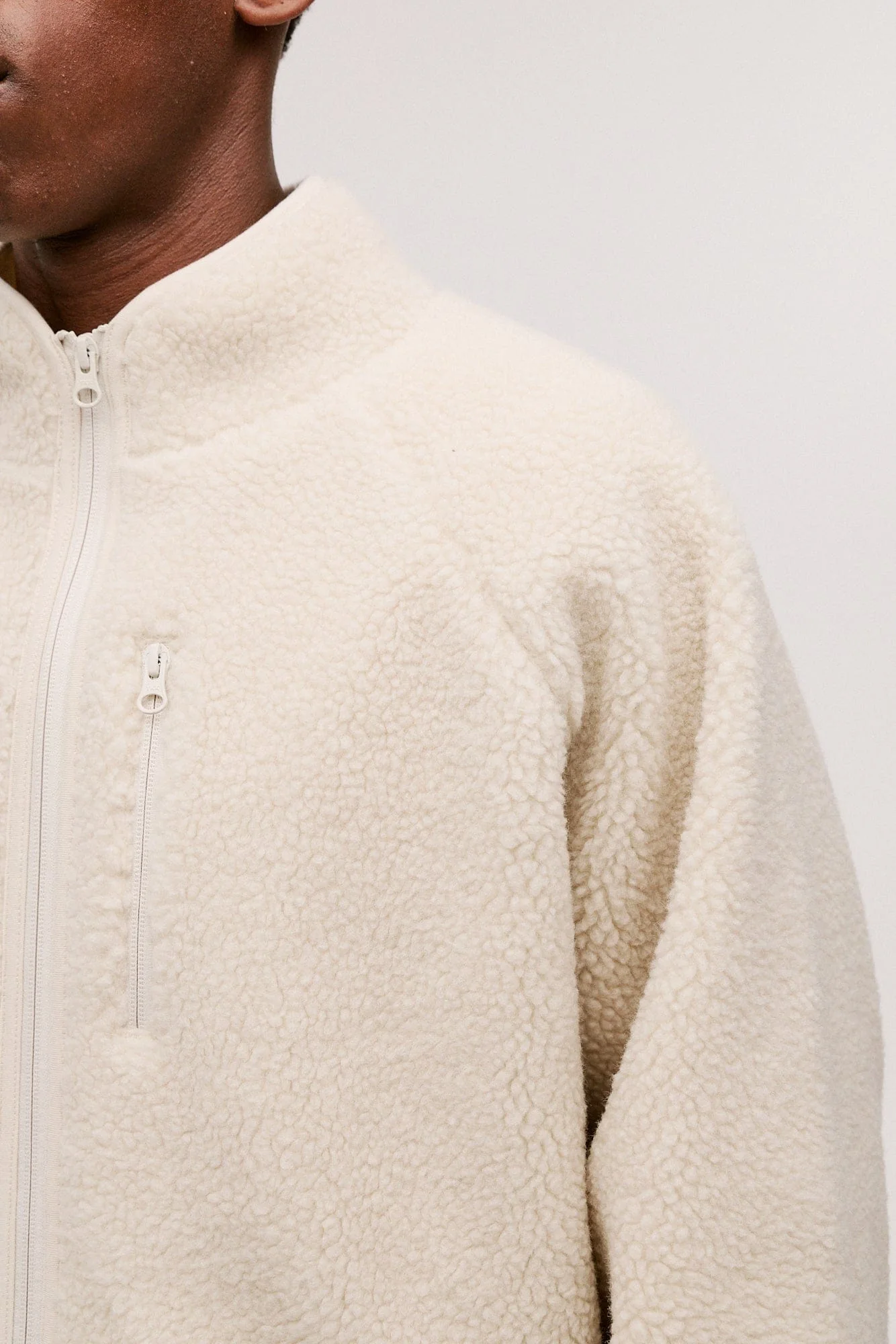 Men’s ReForm Merino Fleece Jacket - Image 8