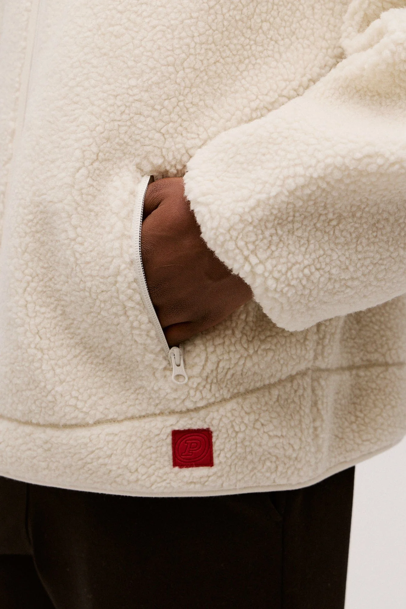 Men’s ReForm Merino Fleece Jacket - Image 9