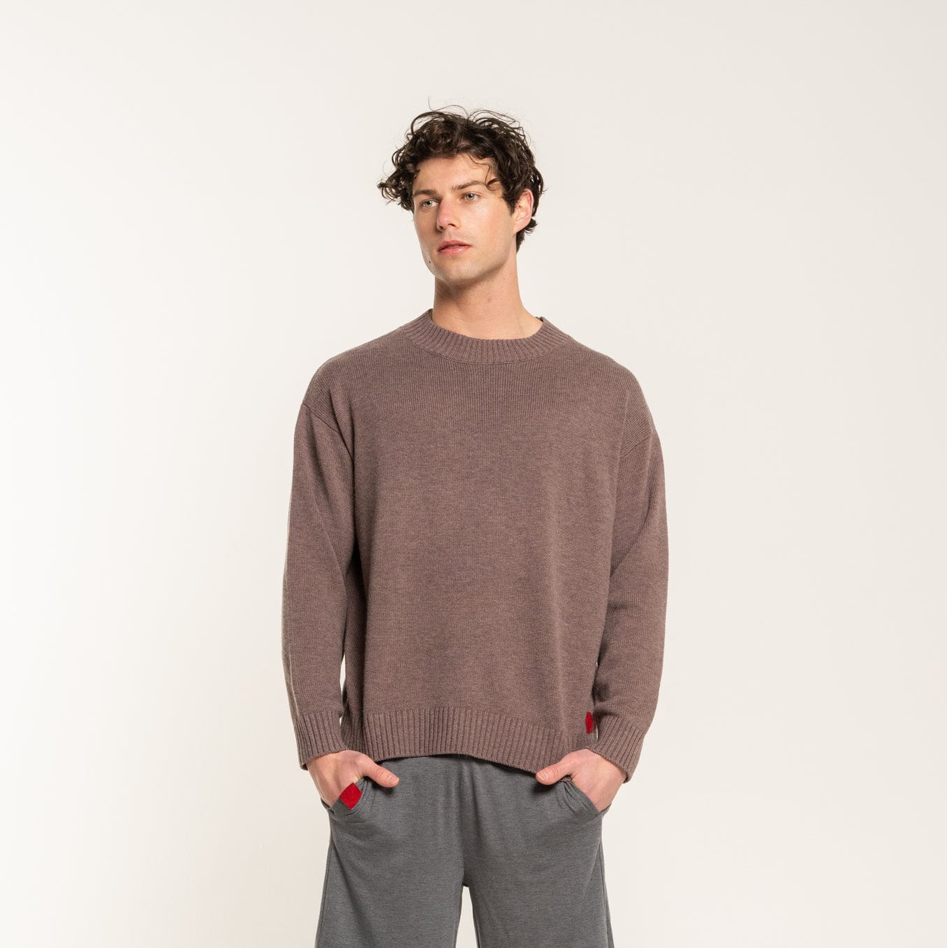 Unisex SilKnit™ Classic Crewneck Sweater - Image 3