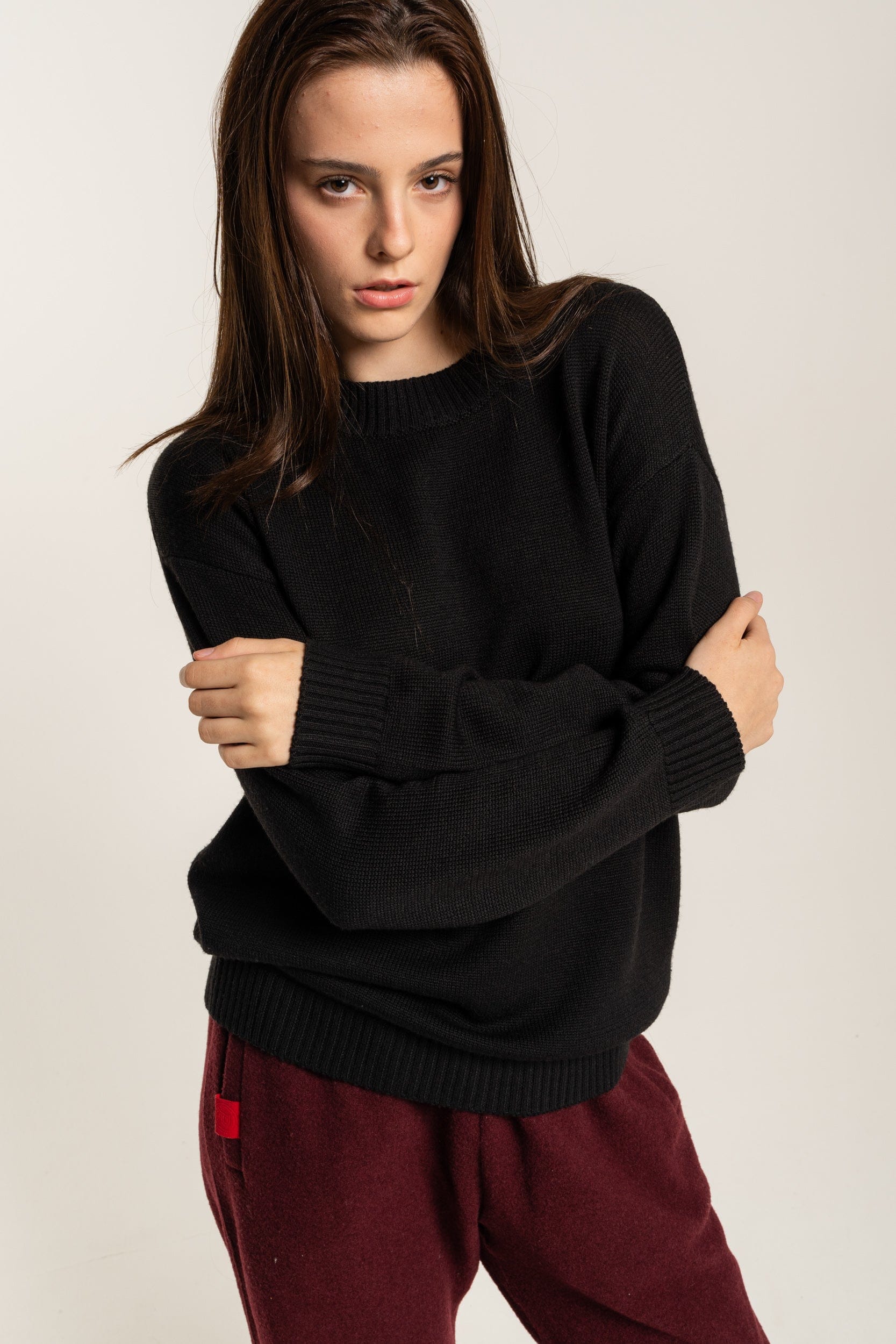 Unisex SilKnit™ Classic Crewneck Sweater - Image 39