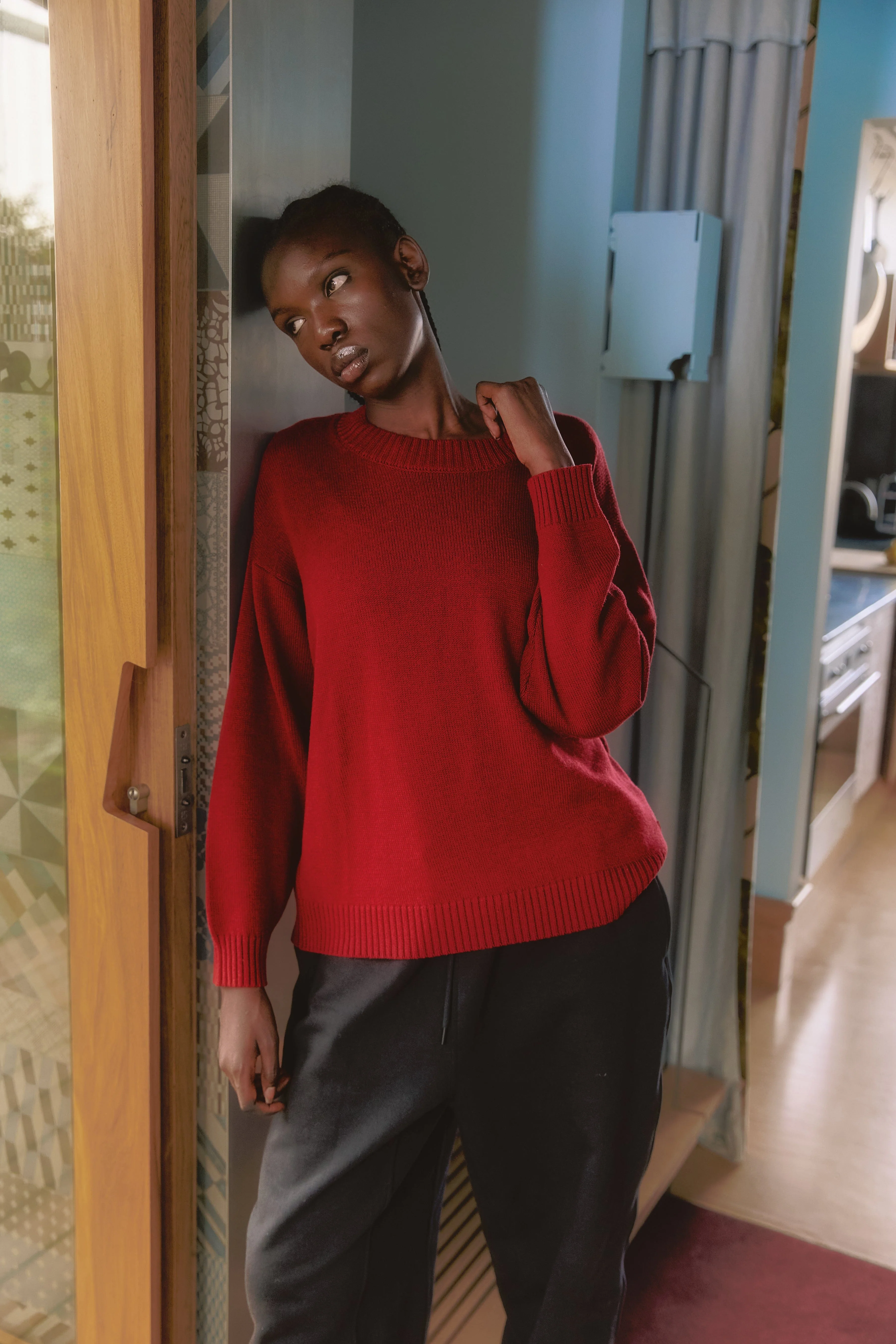 Unisex SilKnit™ Classic Crewneck Sweater - Image 46