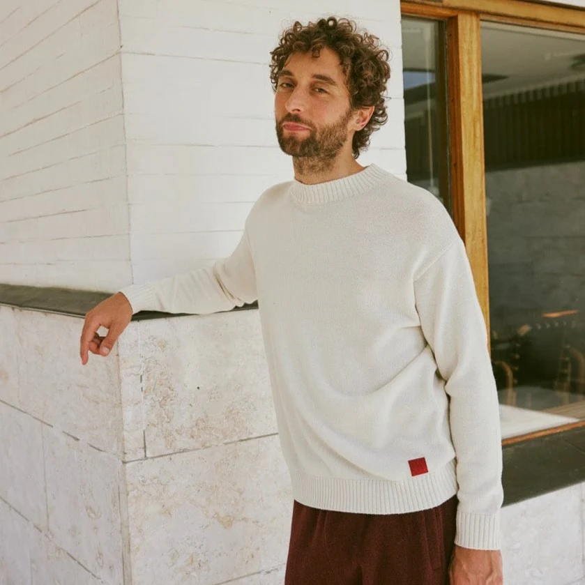 Unisex SilKnit™ Classic Crewneck Sweater - Image 5