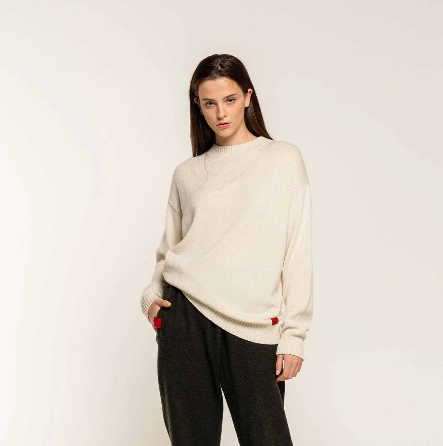 Unisex SilKnit™ Classic Crewneck Sweater - Image 7