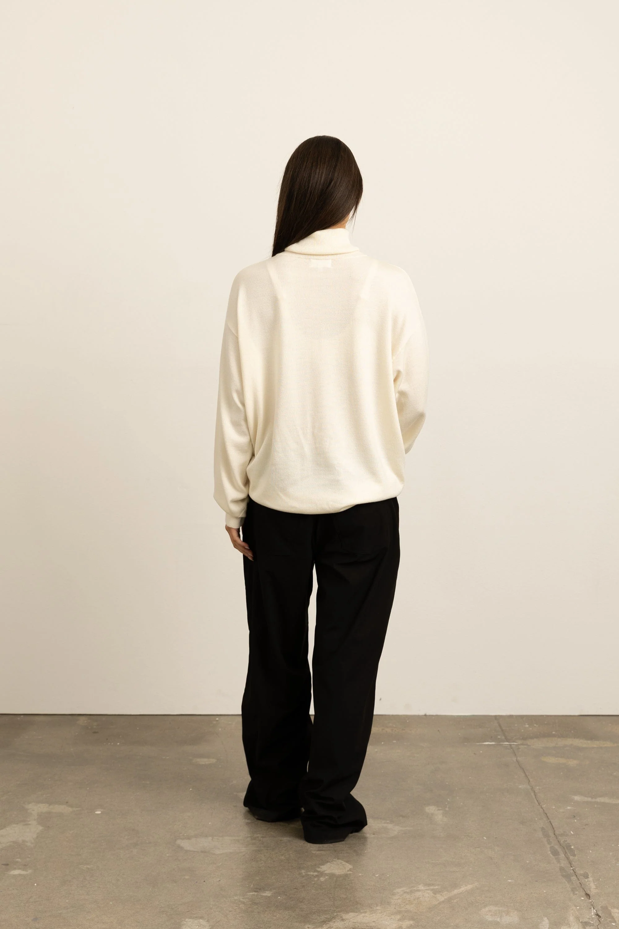 Unisex SilKnit™ Relaxed Turtleneck Sweater - Image 16