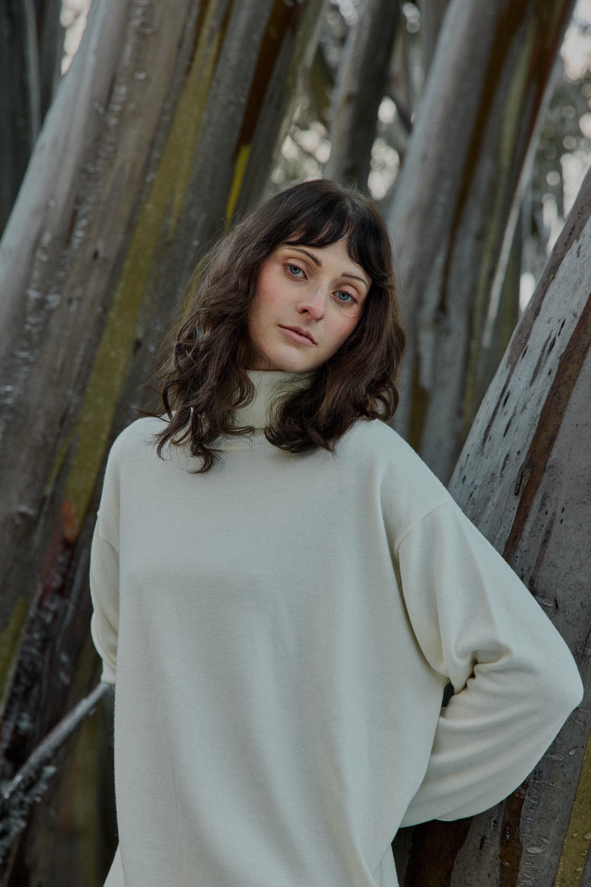 Unisex SilKnit™ Relaxed Turtleneck Sweater - Image 18