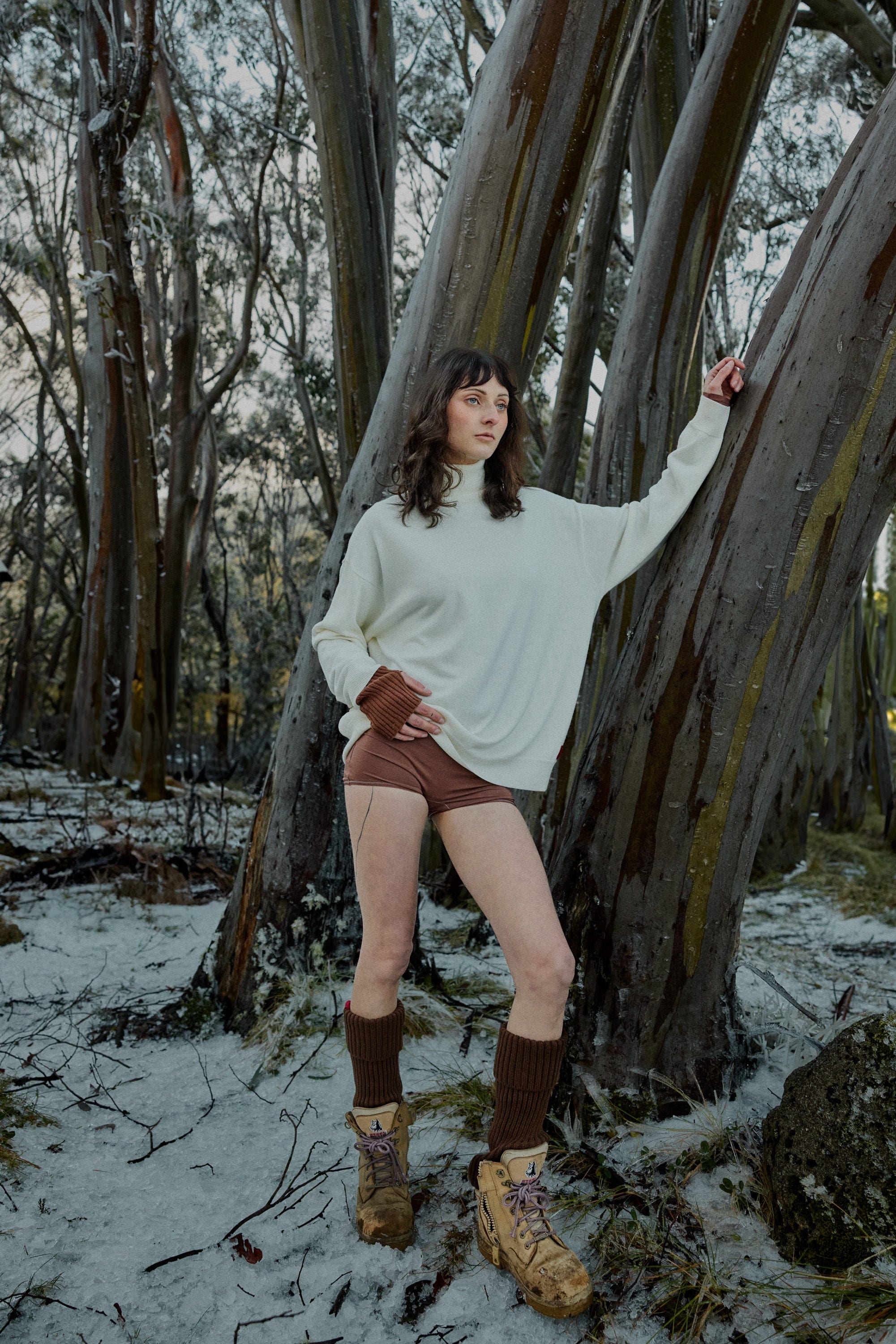 Unisex SilKnit™ Relaxed Turtleneck Sweater - Image 19