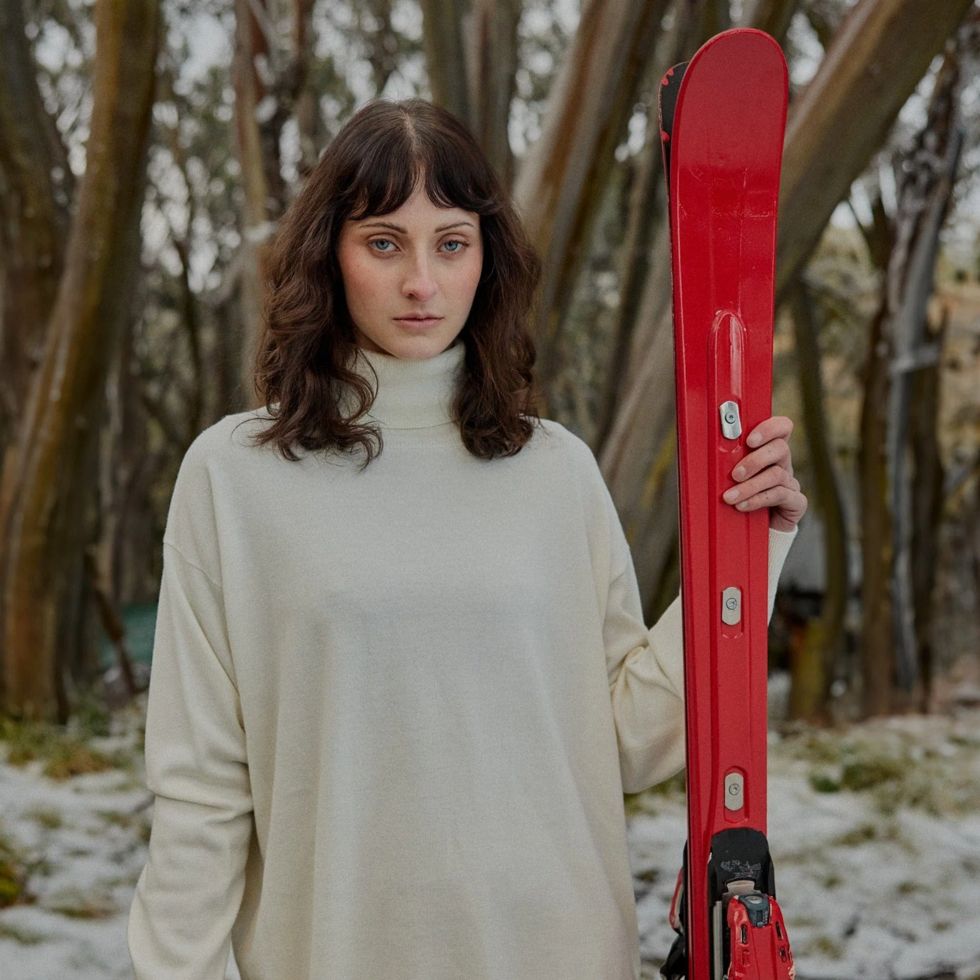 Unisex SilKnit™ Relaxed Turtleneck Sweater - Image 3