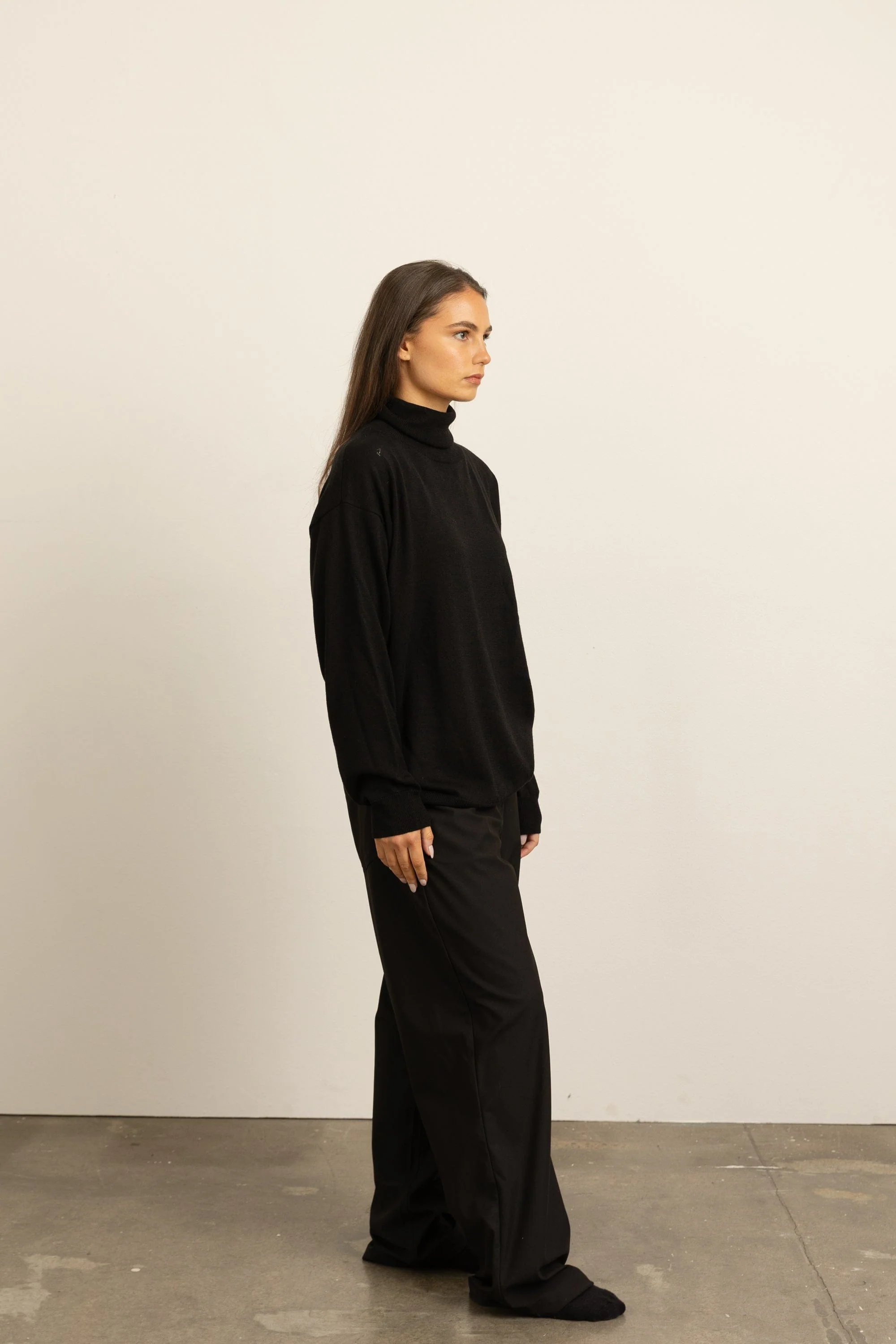 Unisex SilKnit™ Relaxed Turtleneck Sweater - Image 7