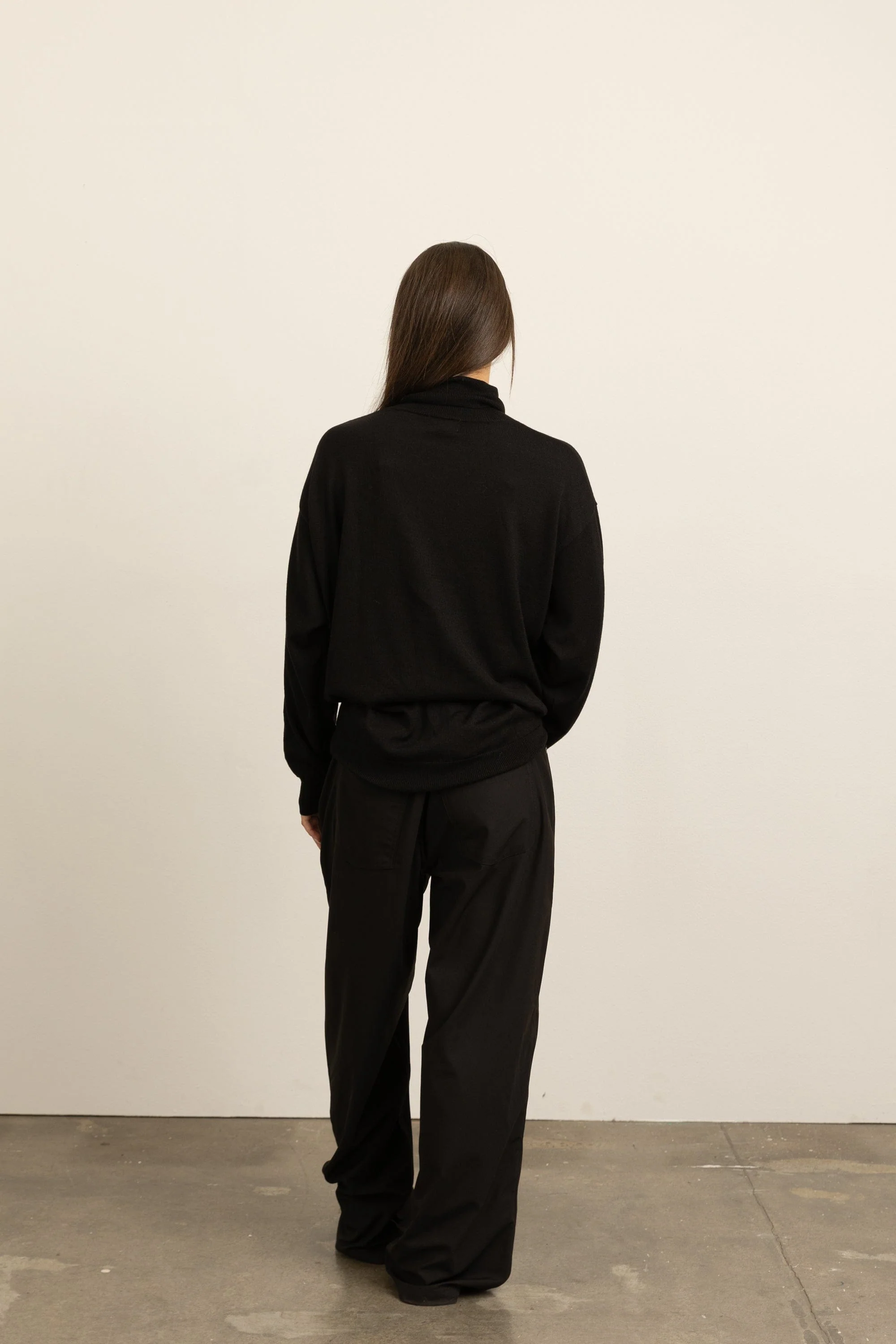 Unisex SilKnit™ Relaxed Turtleneck Sweater - Image 8