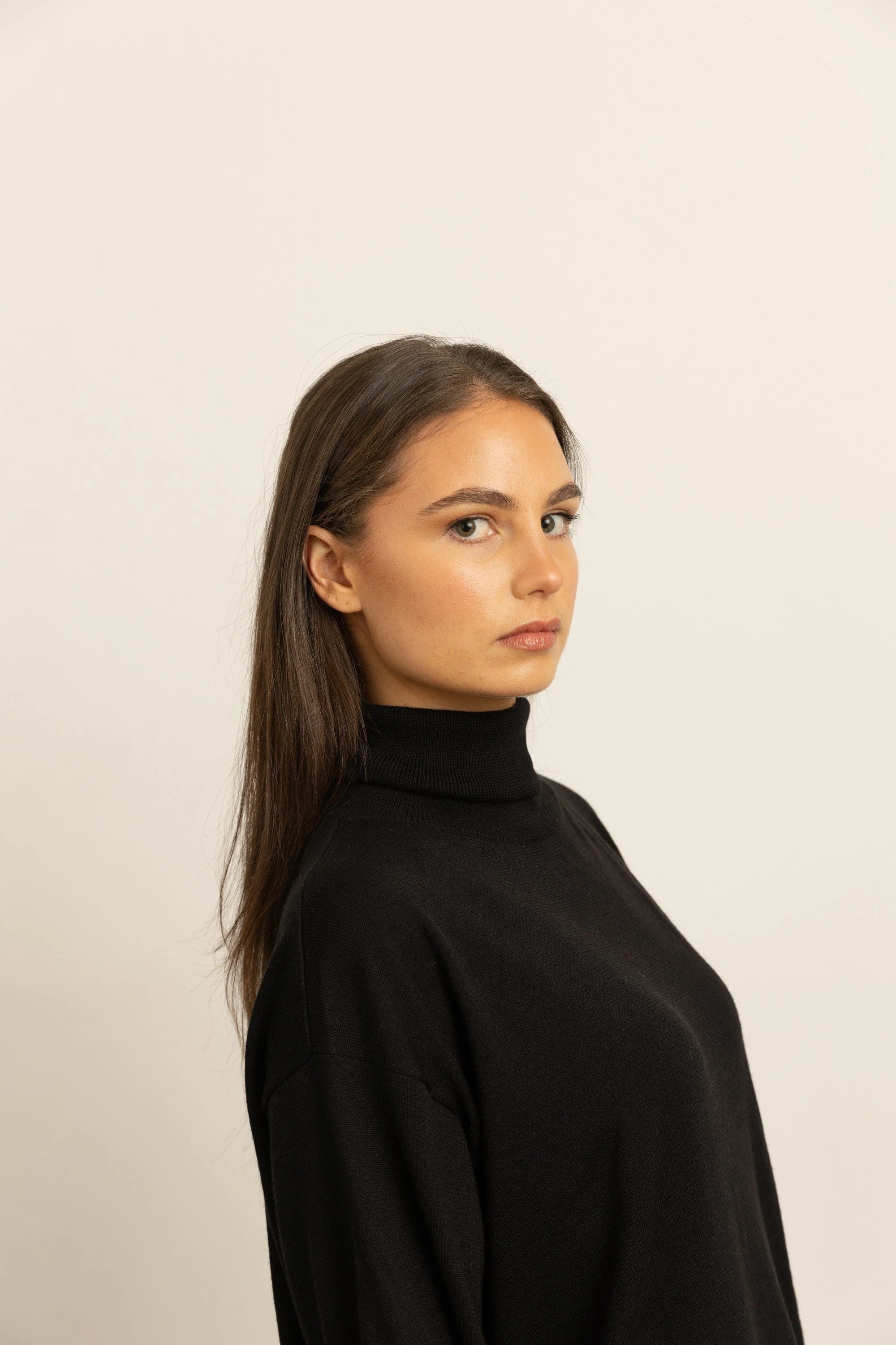 Unisex SilKnit™ Relaxed Turtleneck Sweater - Image 9