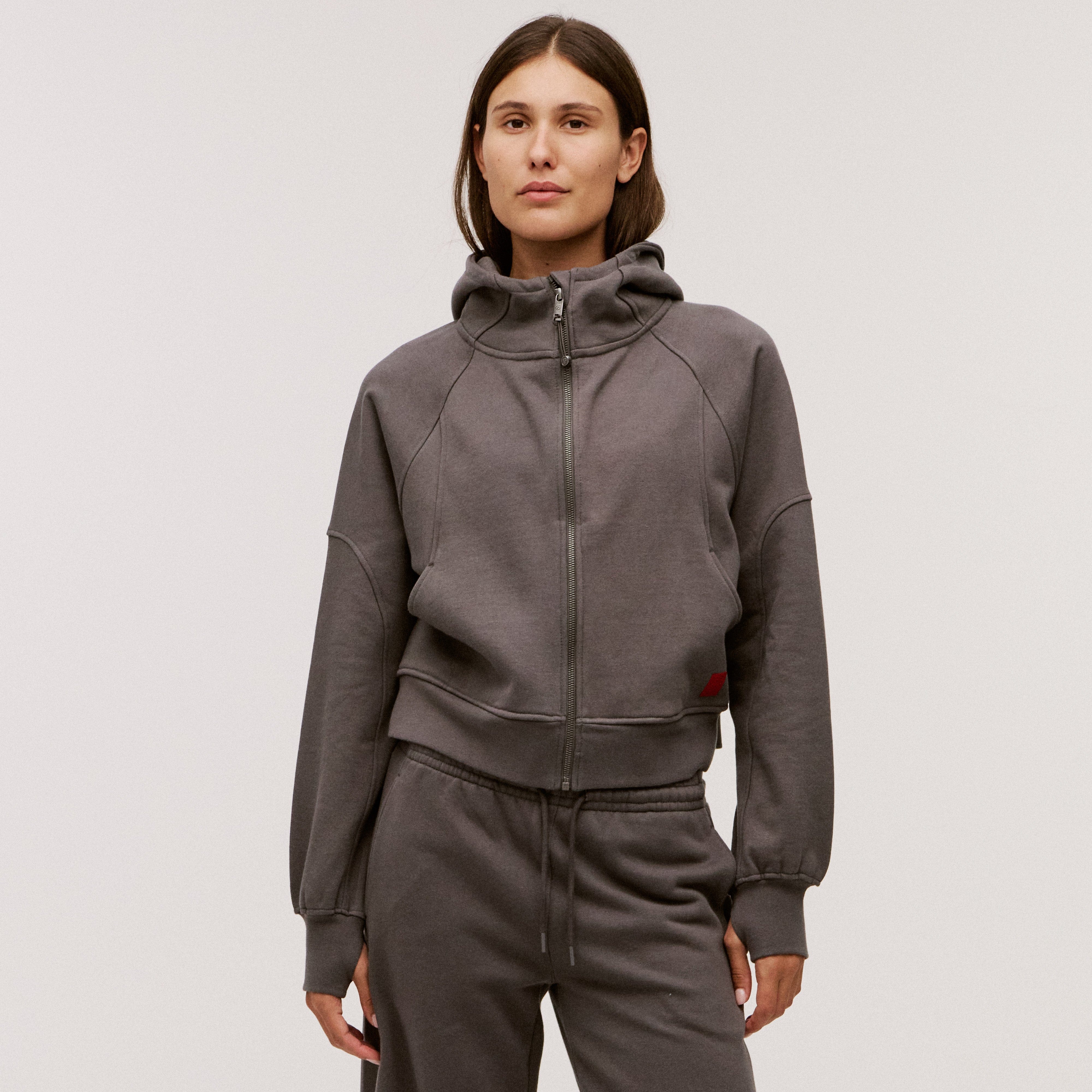 Women’s 100% Organic Cotton Full-Zip Hoodie - Image 14