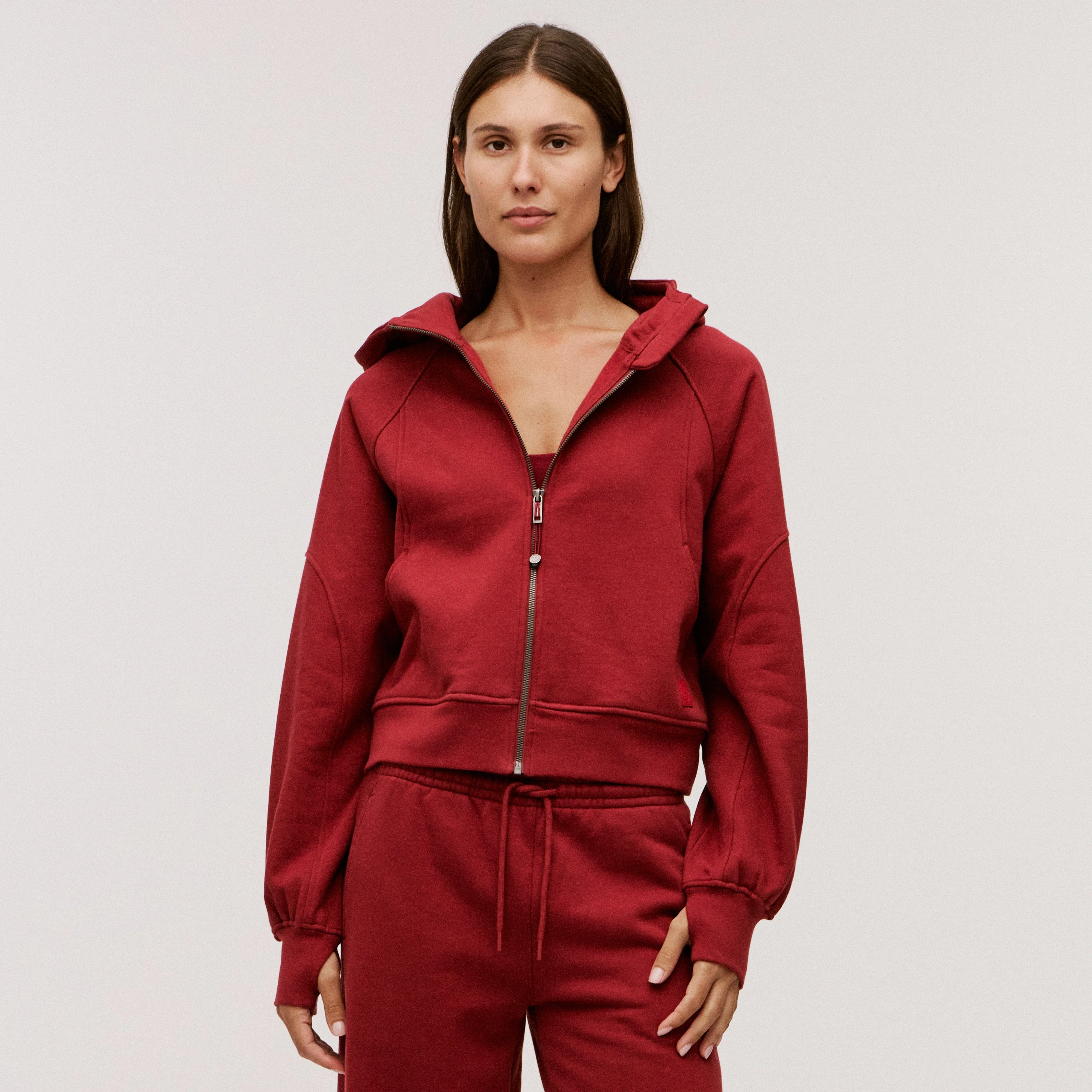 Women’s 100% Organic Cotton Full-Zip Hoodie - Image 15