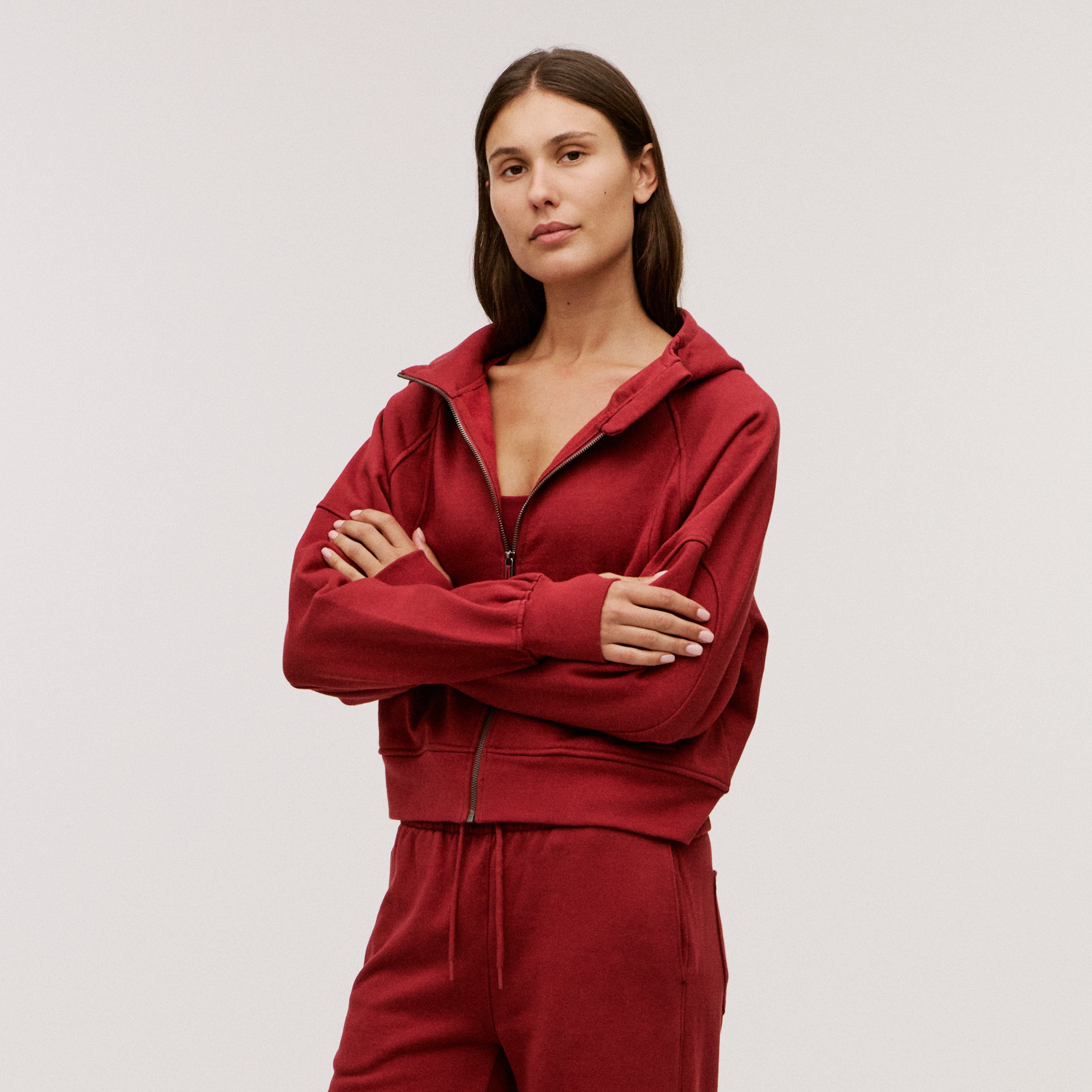 Women’s 100% Organic Cotton Full-Zip Hoodie - Image 16