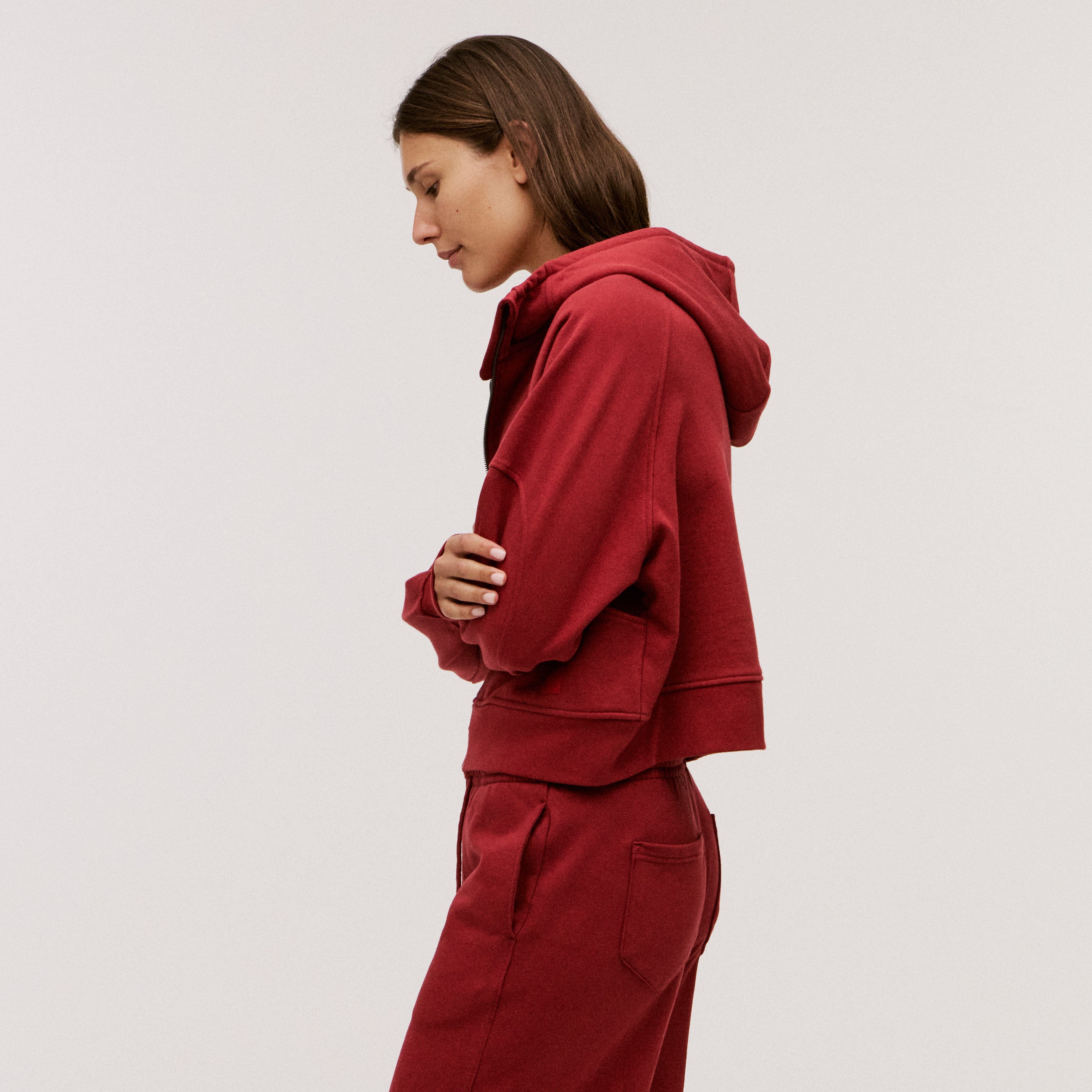 Women’s 100% Organic Cotton Full-Zip Hoodie - Image 19