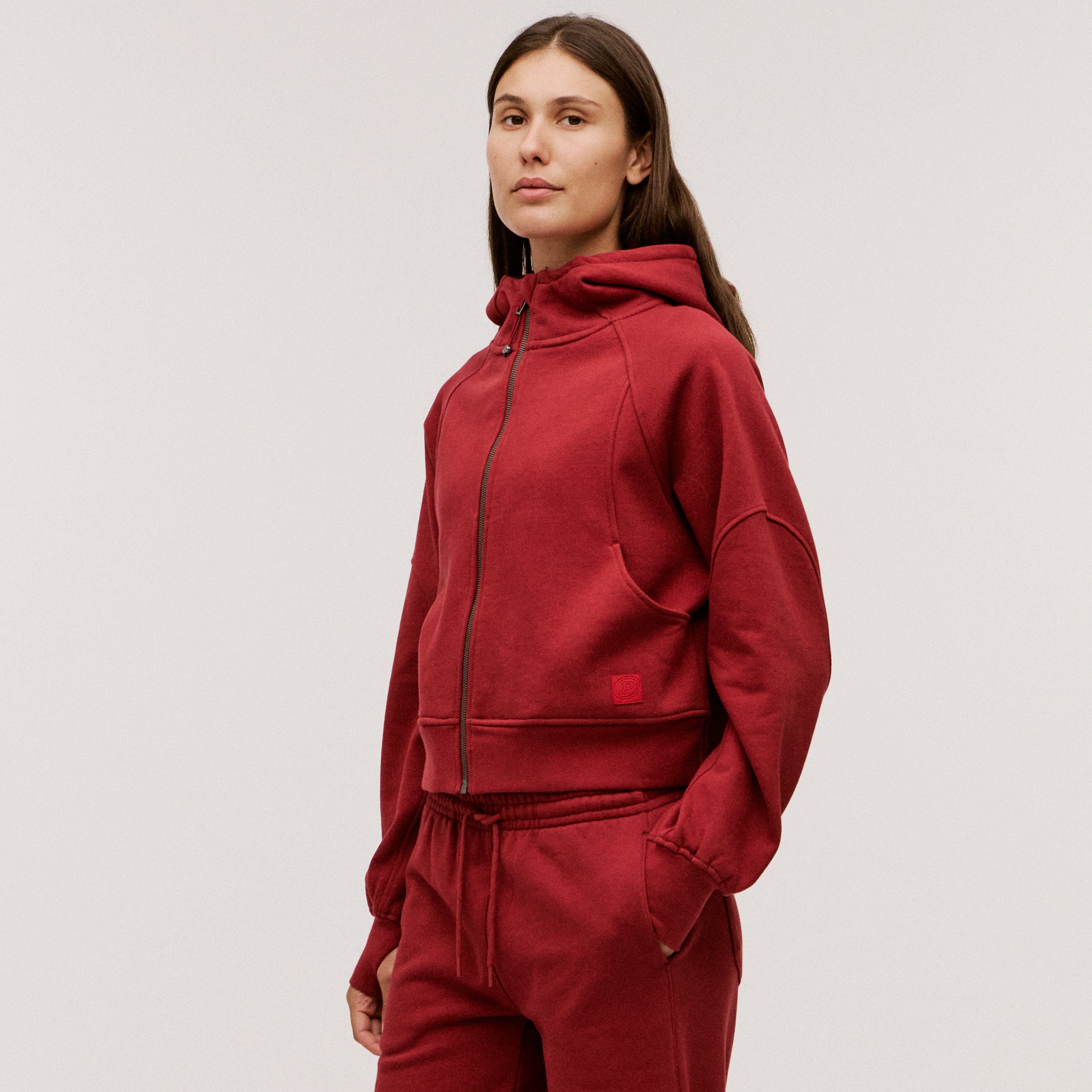 Women’s 100% Organic Cotton Full-Zip Hoodie - Image 22