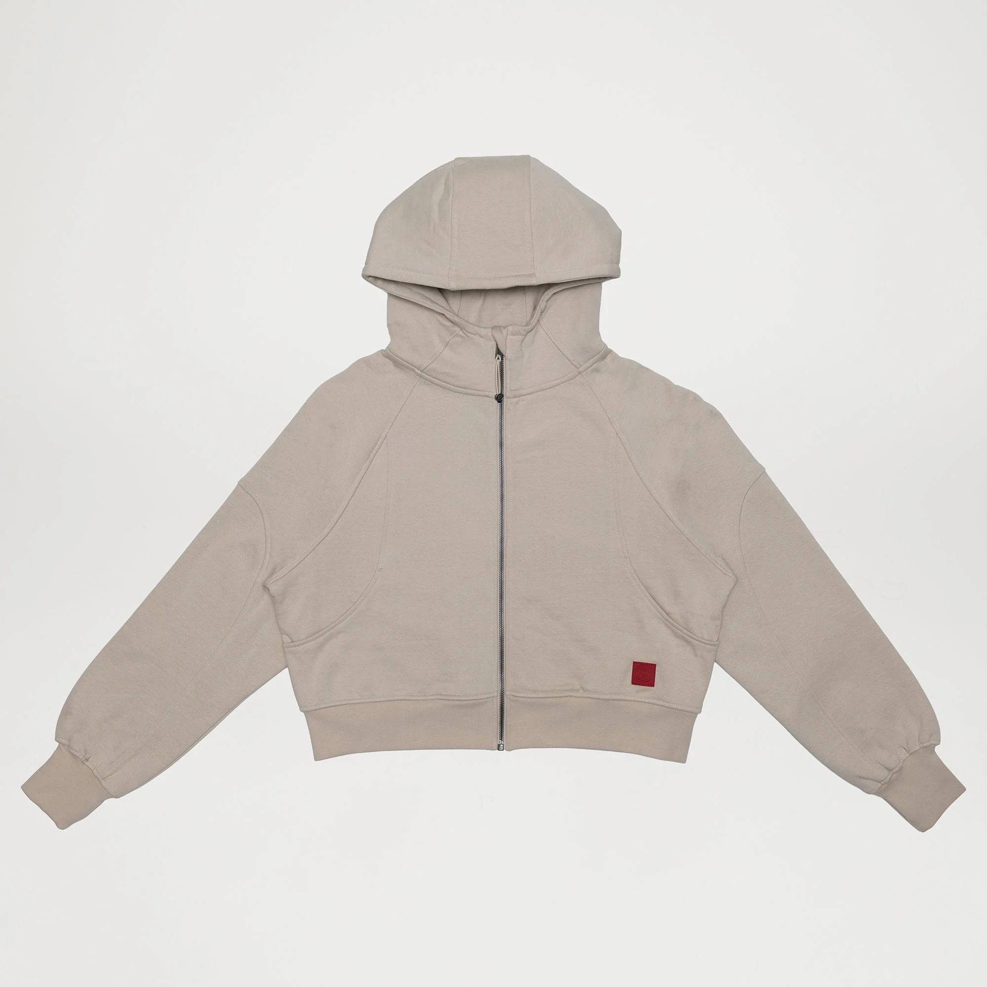 Women’s 100% Organic Cotton Full-Zip Hoodie - Image 3