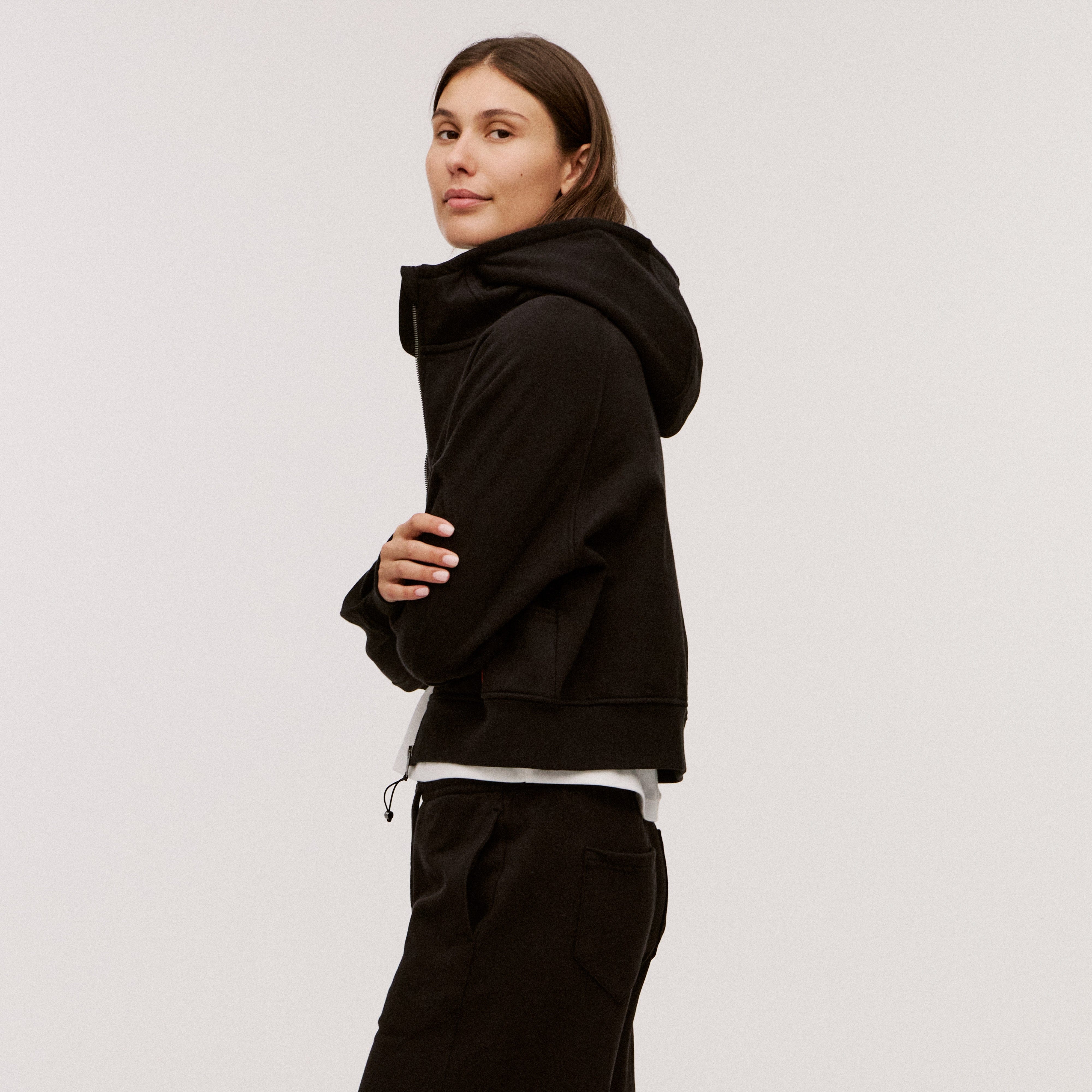 Women’s 100% Organic Cotton Full-Zip Hoodie - Image 44