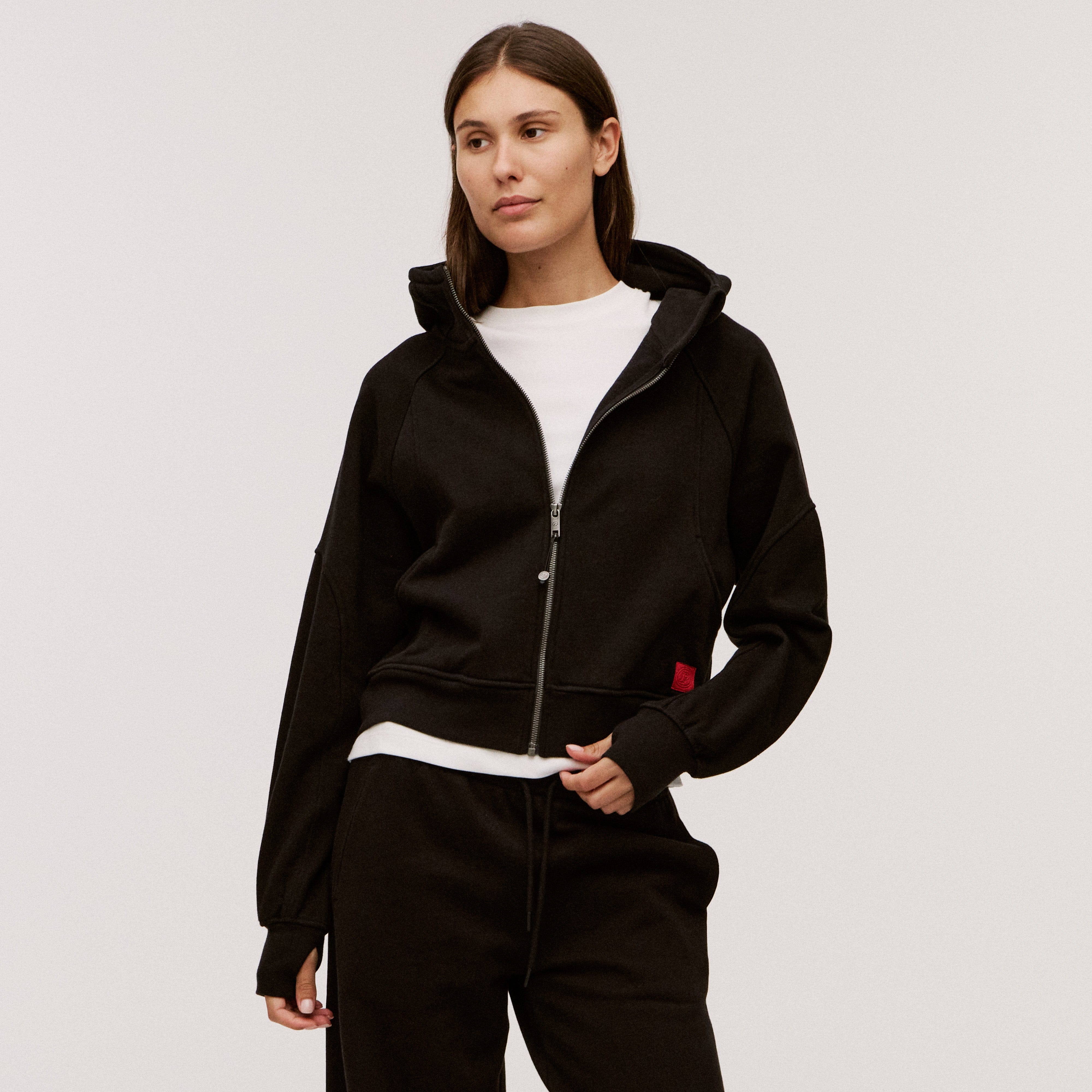 Women’s 100% Organic Cotton Full-Zip Hoodie - Image 47