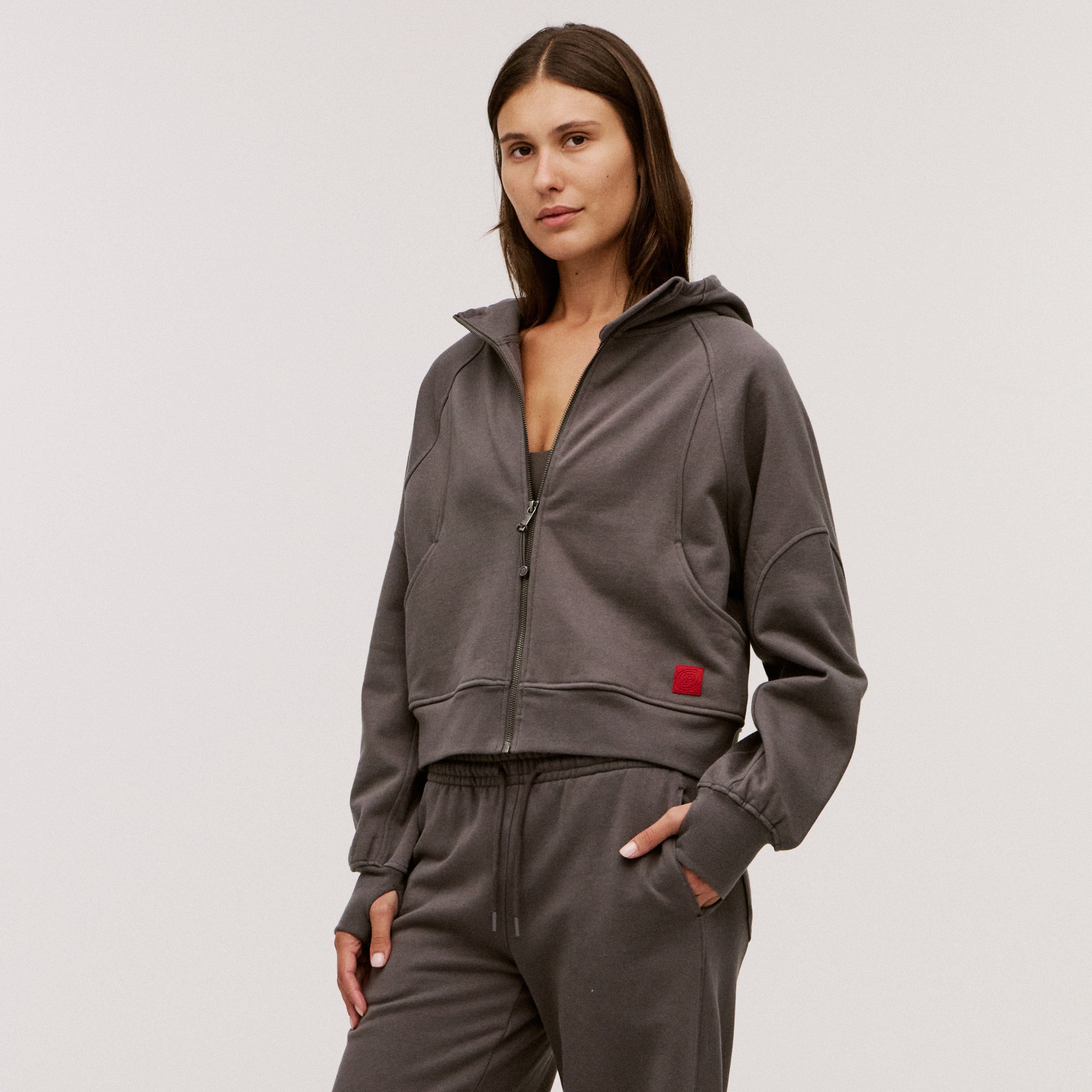 Women’s 100% Organic Cotton Full-Zip Hoodie - Image 8