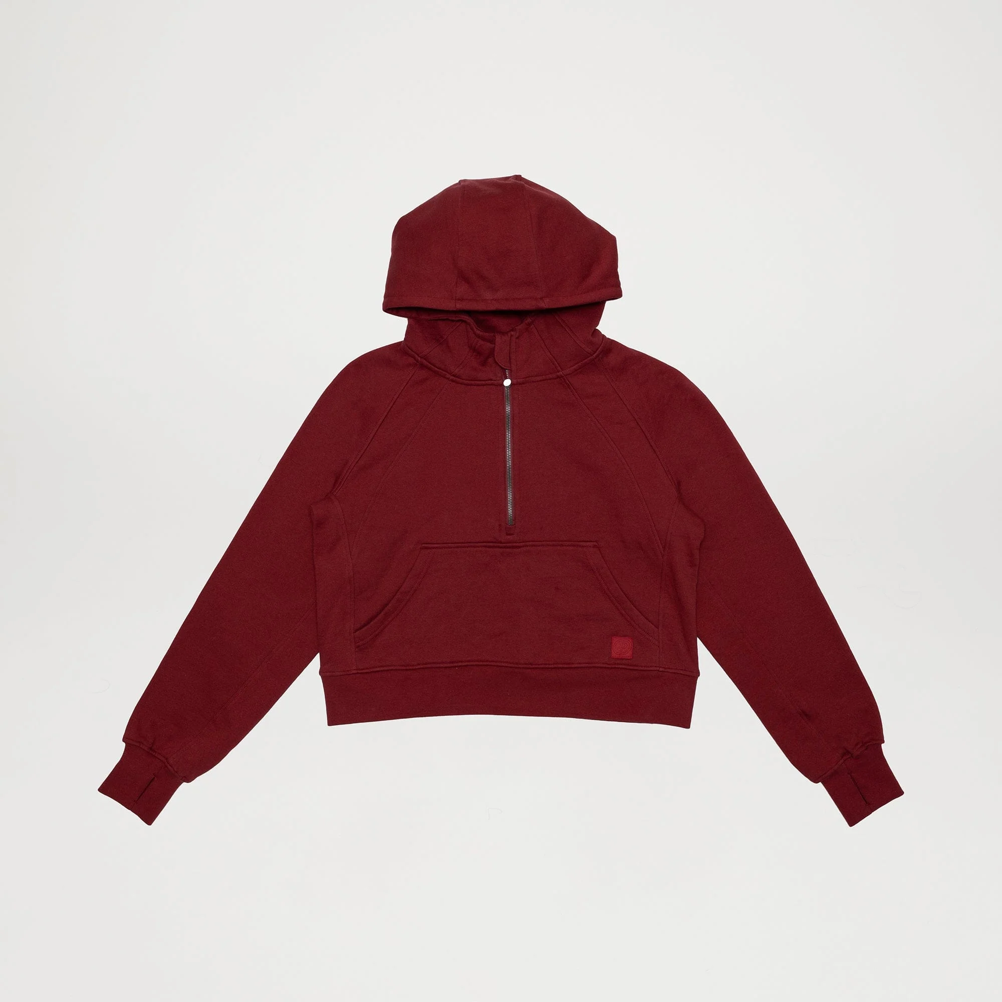 Women’s 100% Organic Cotton Half-Zip Hoodie - Image 10