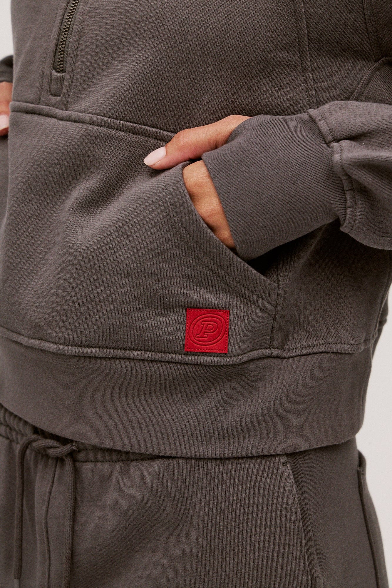 Women’s 100% Organic Cotton Half-Zip Hoodie - Image 19