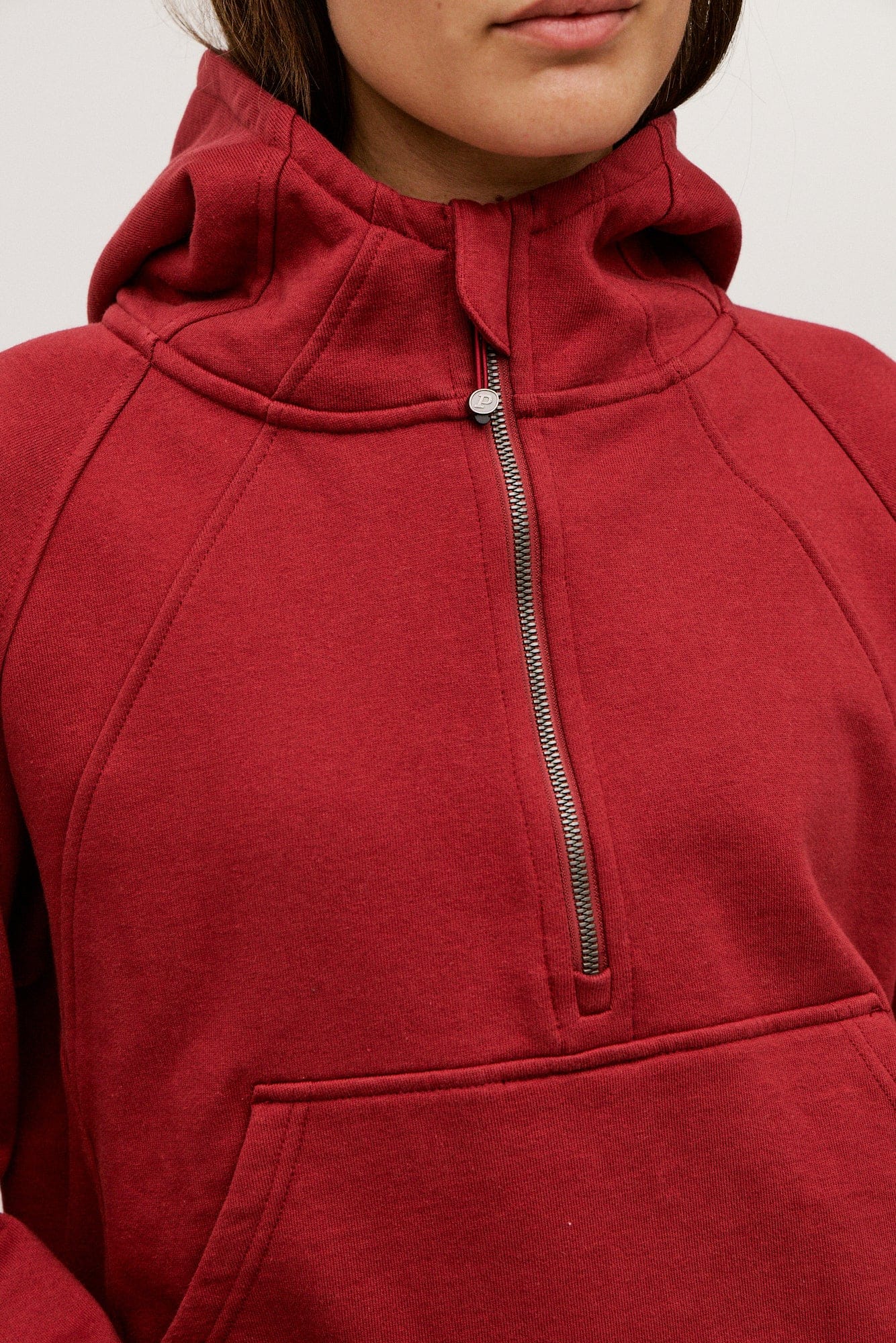 Women’s 100% Organic Cotton Half-Zip Hoodie - Image 26