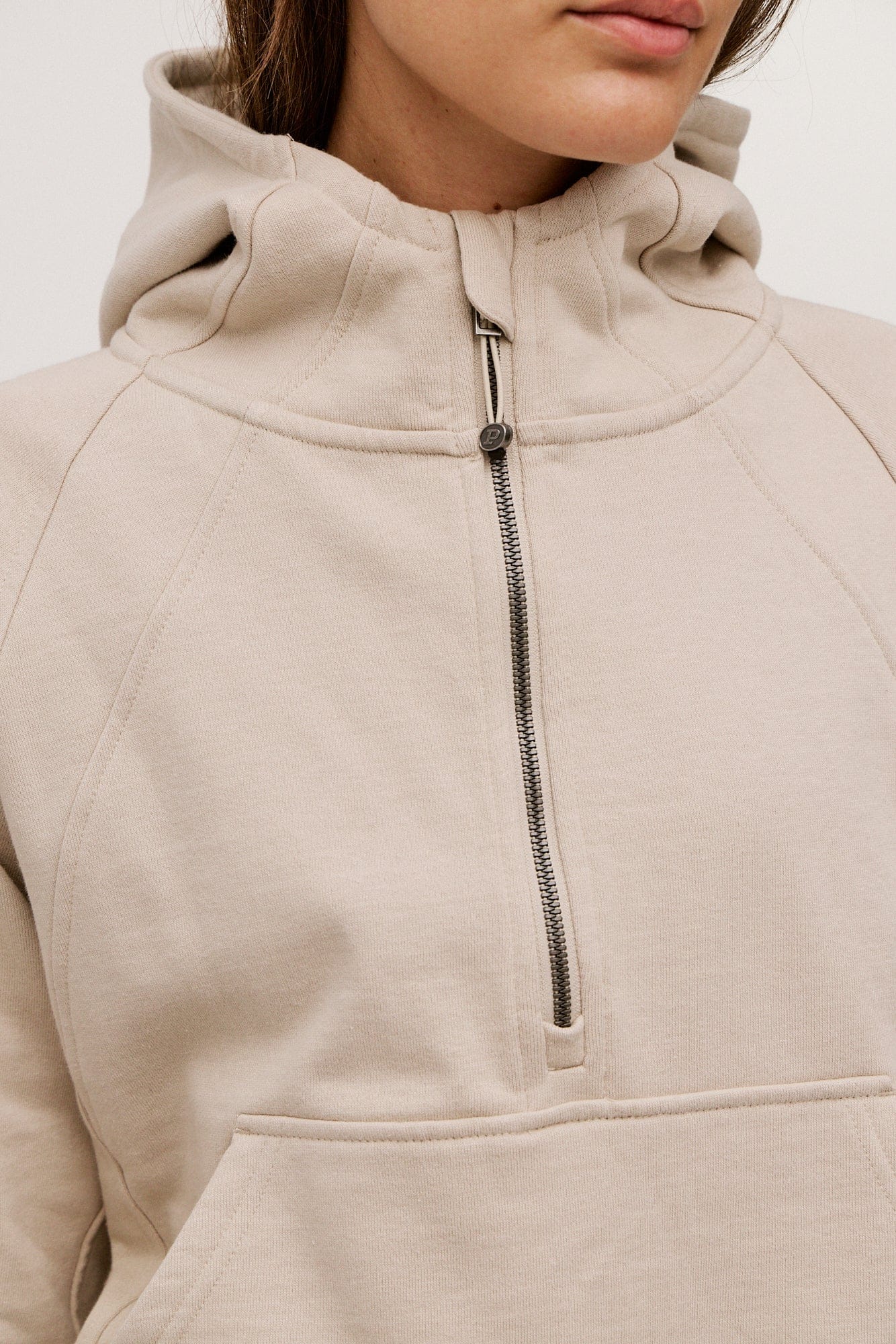 Women’s 100% Organic Cotton Half-Zip Hoodie - Image 34