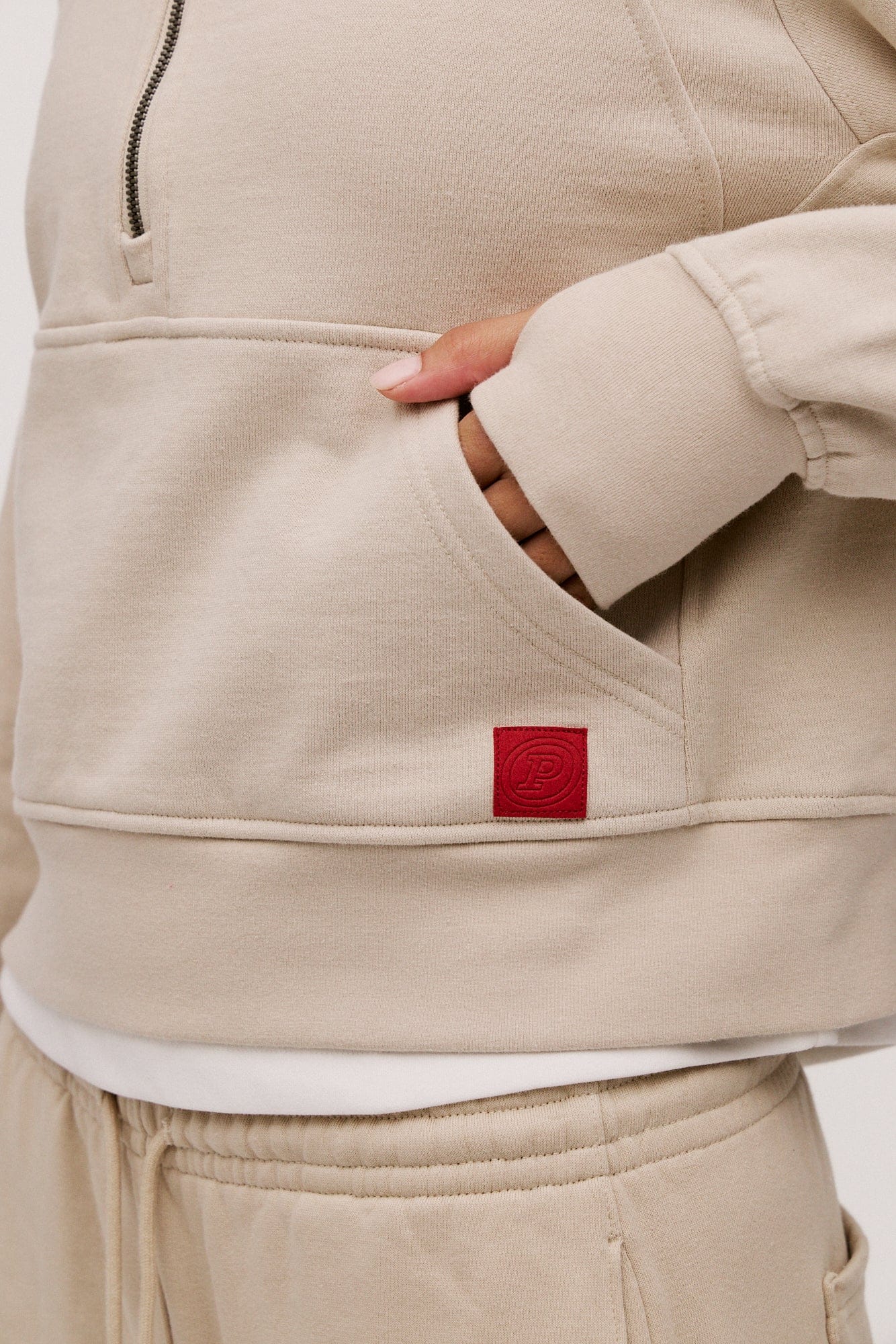 Women’s 100% Organic Cotton Half-Zip Hoodie - Image 35