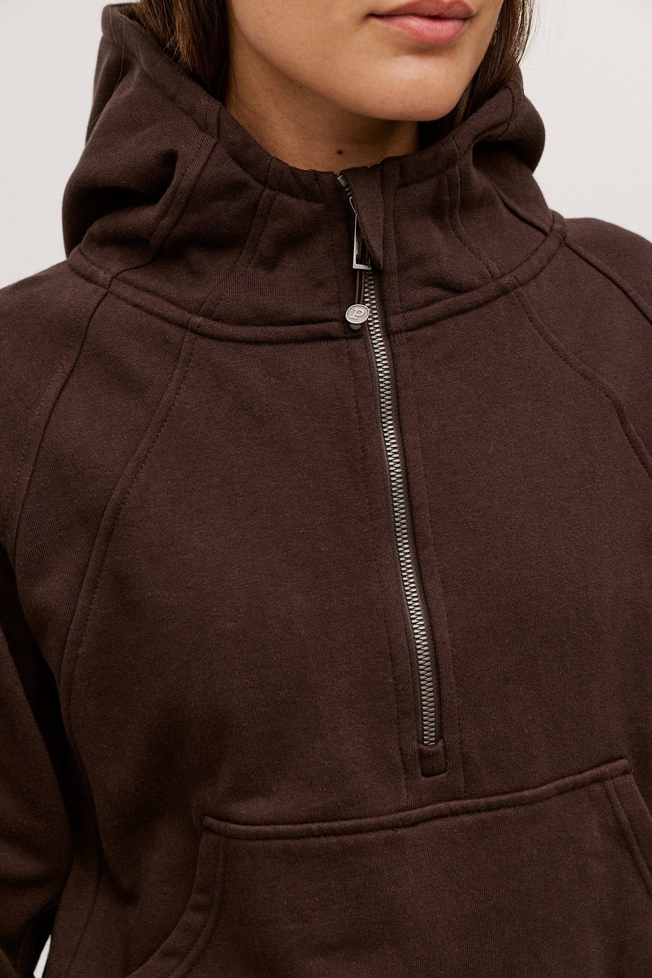 Women’s 100% Organic Cotton Half-Zip Hoodie - Image 40