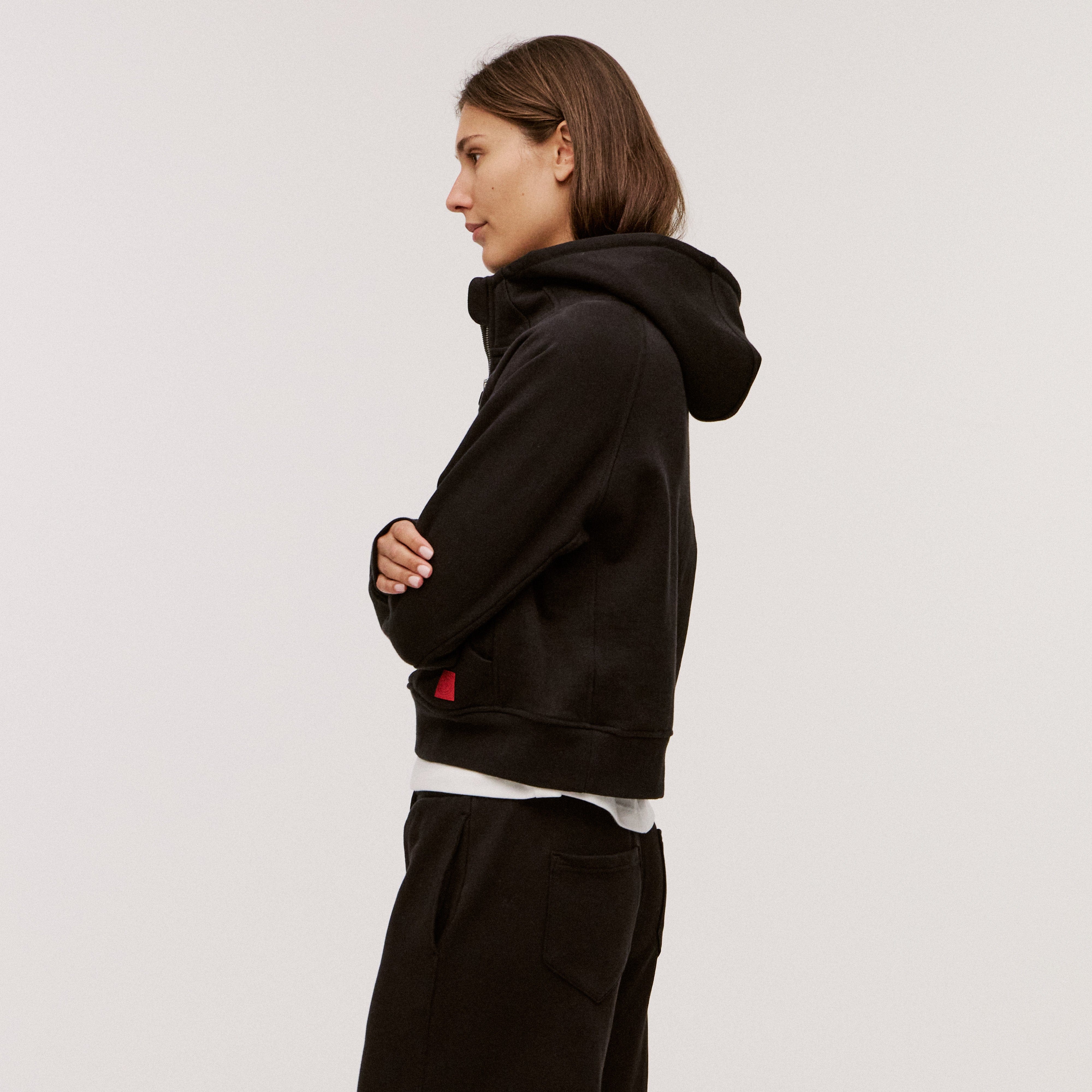 Women’s 100% Organic Cotton Half-Zip Hoodie - Image 51