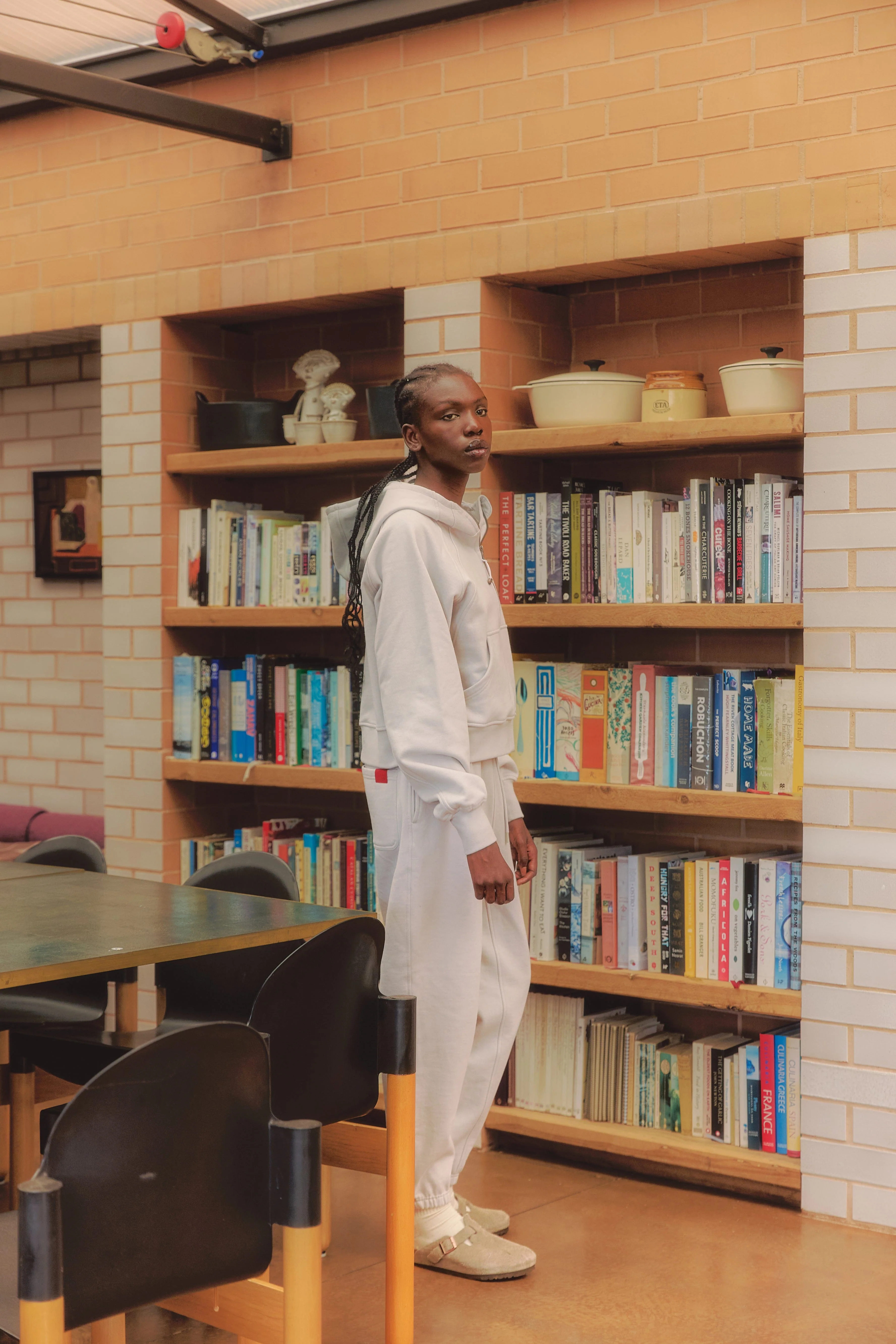 Women’s 100% Organic Cotton Half-Zip Hoodie - Image 7