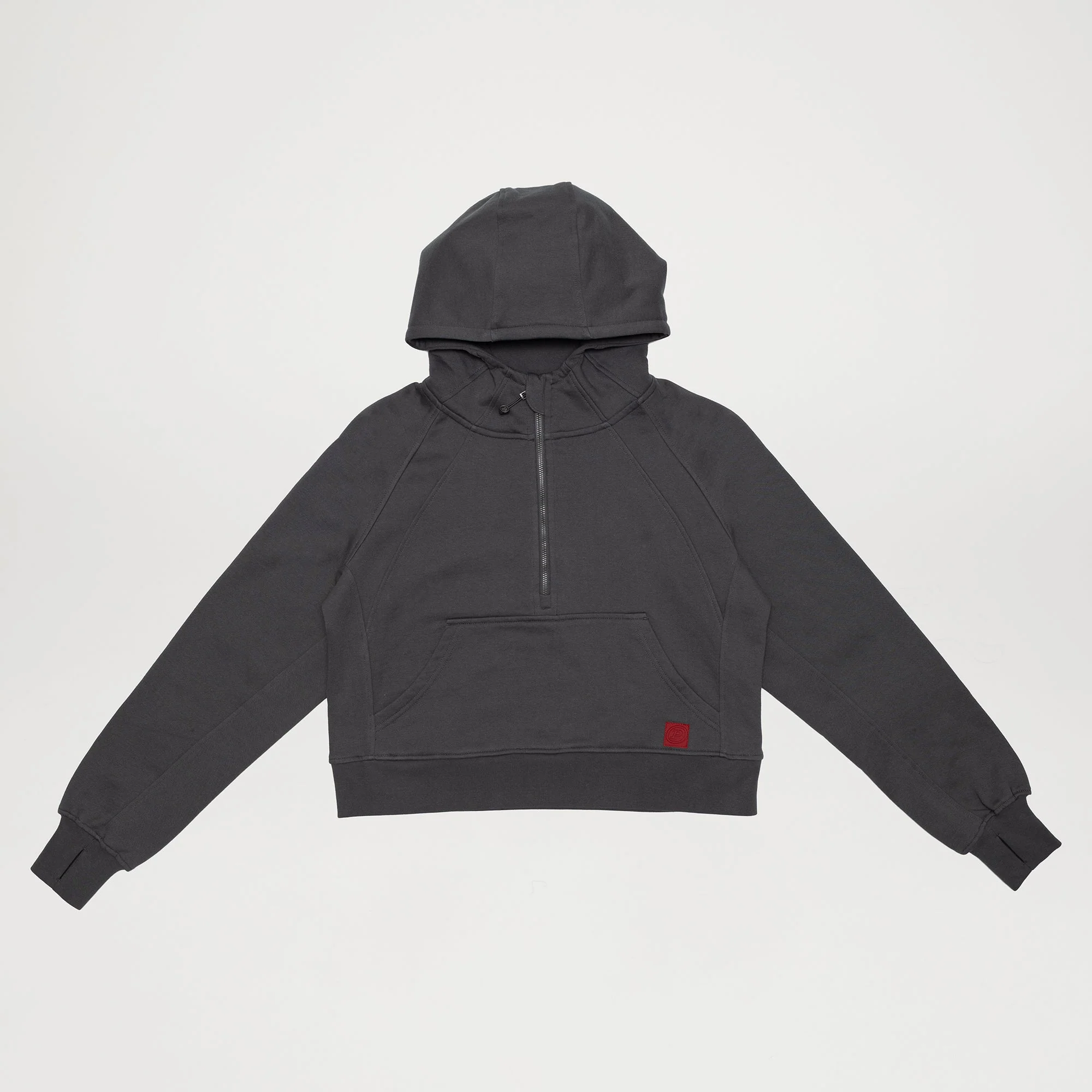 Women’s 100% Organic Cotton Half-Zip Hoodie - Image 9