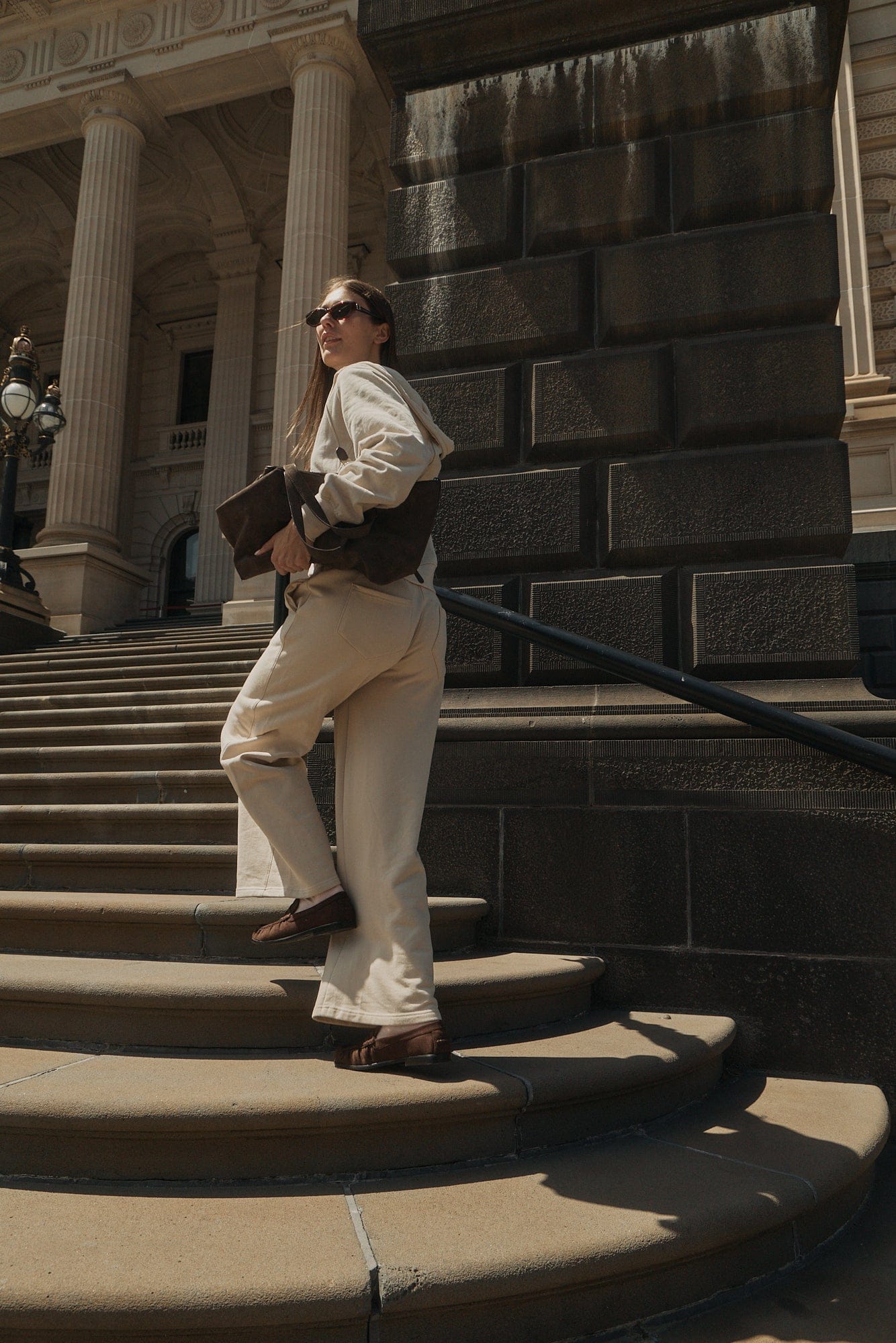 Women’s 100% Organic Cotton Track Pants - Image 3