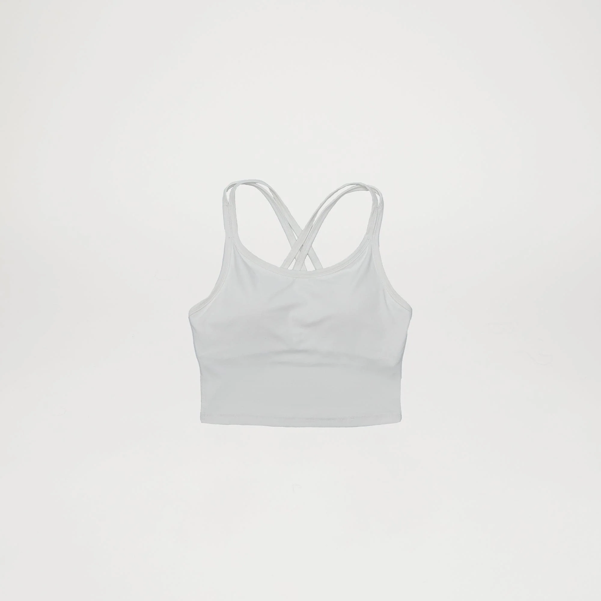 Women's BioFlex™ Cross-Back Crop Tank Top - Image 24