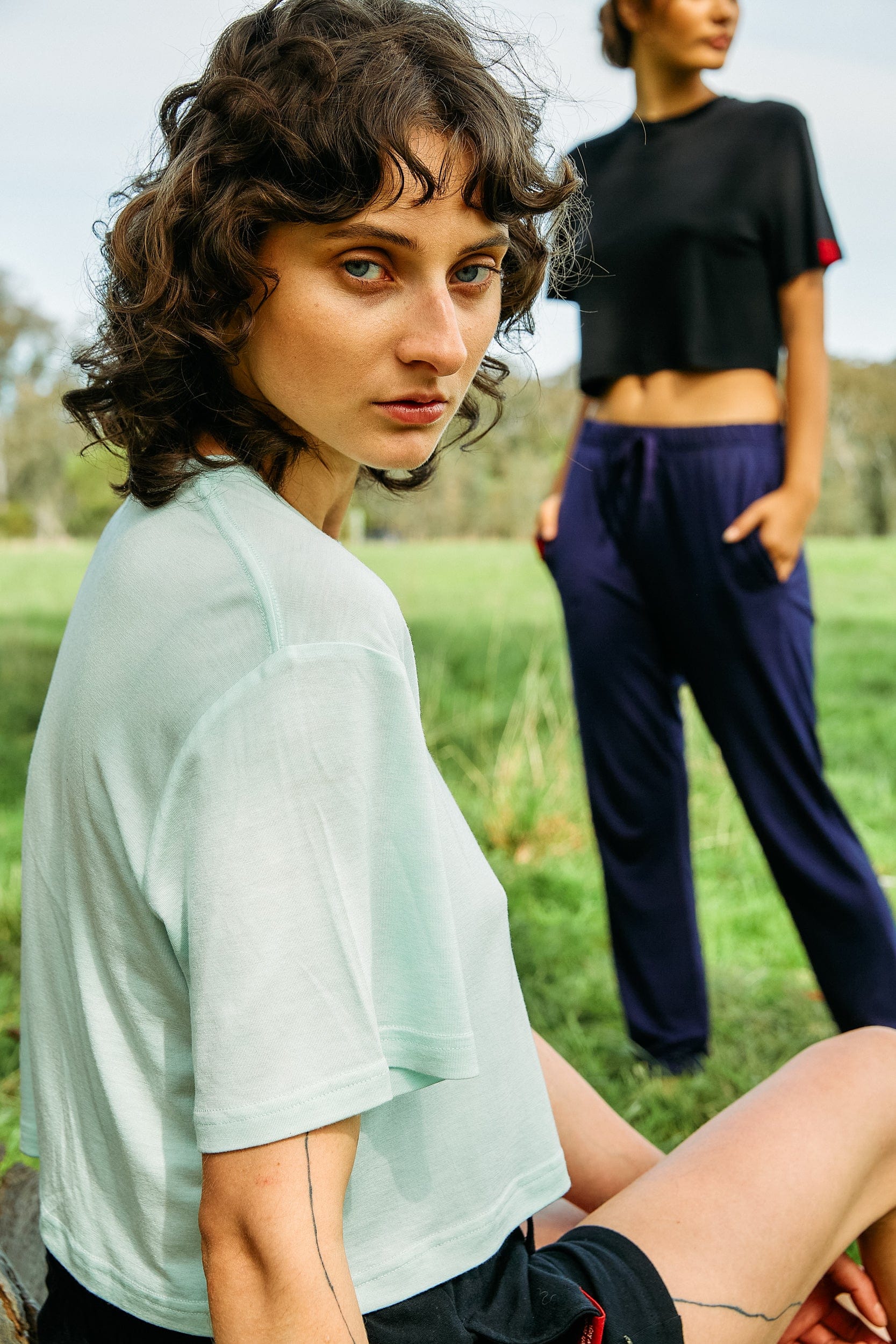 Women's BreezeBlend™ Cropped T-shirt - Image 21