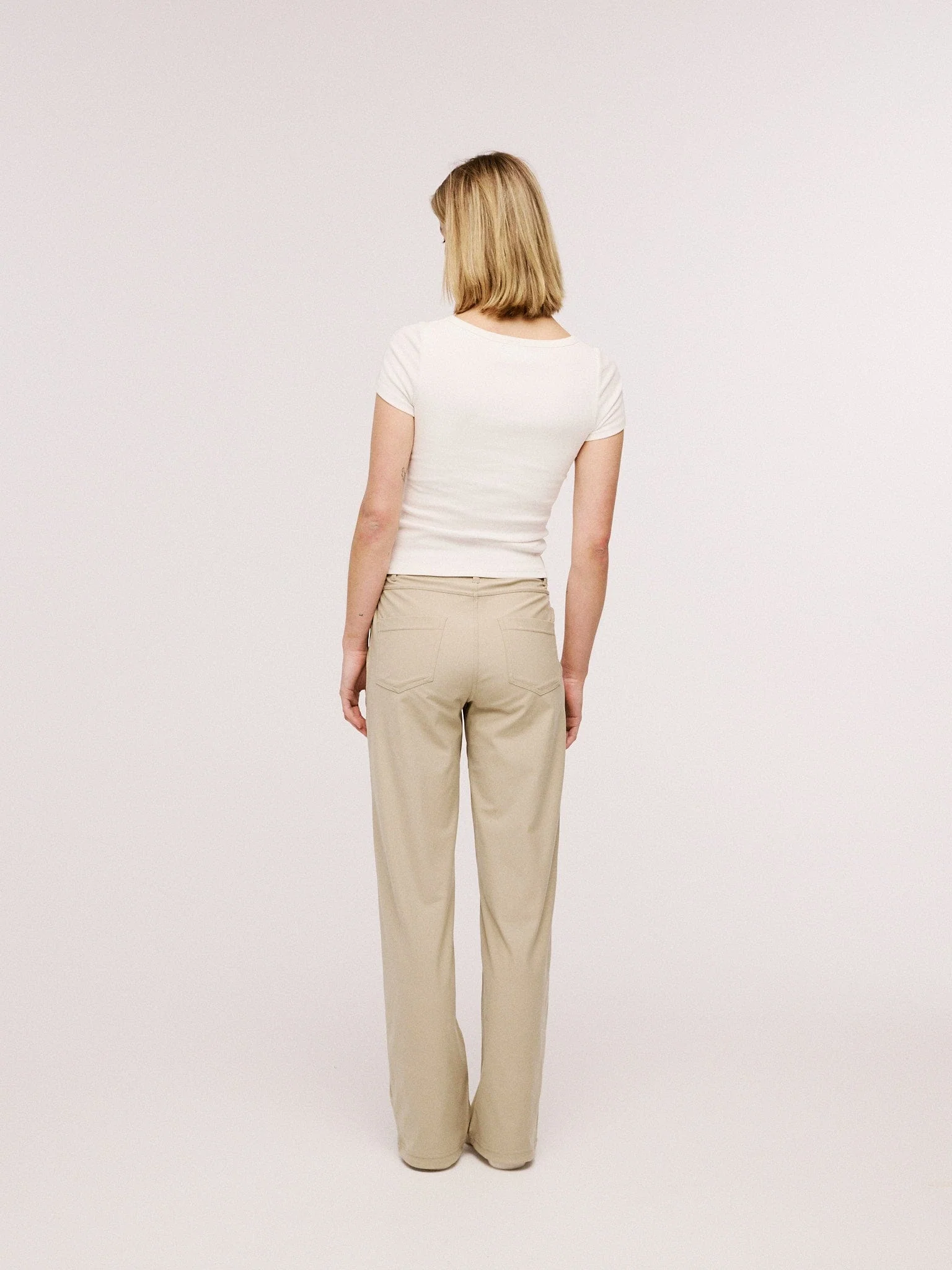 Women's Organic Cotton Ribbed T-shirt - Image 20