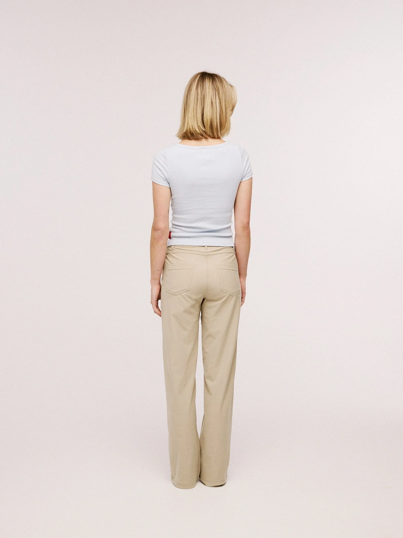 Women's Organic Cotton Ribbed T-shirt - Image 31