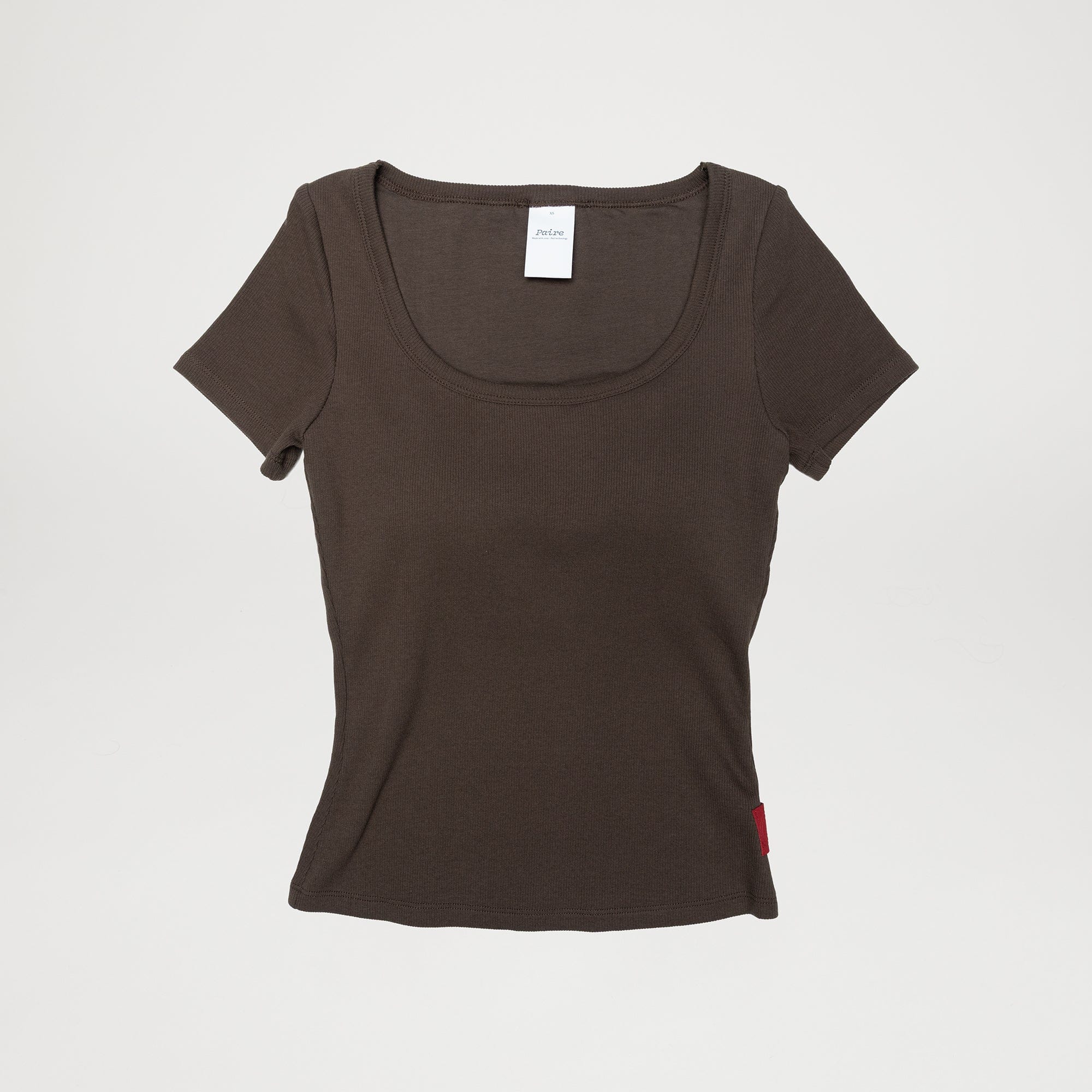Women's Organic Cotton Ribbed T-shirt - Image 6