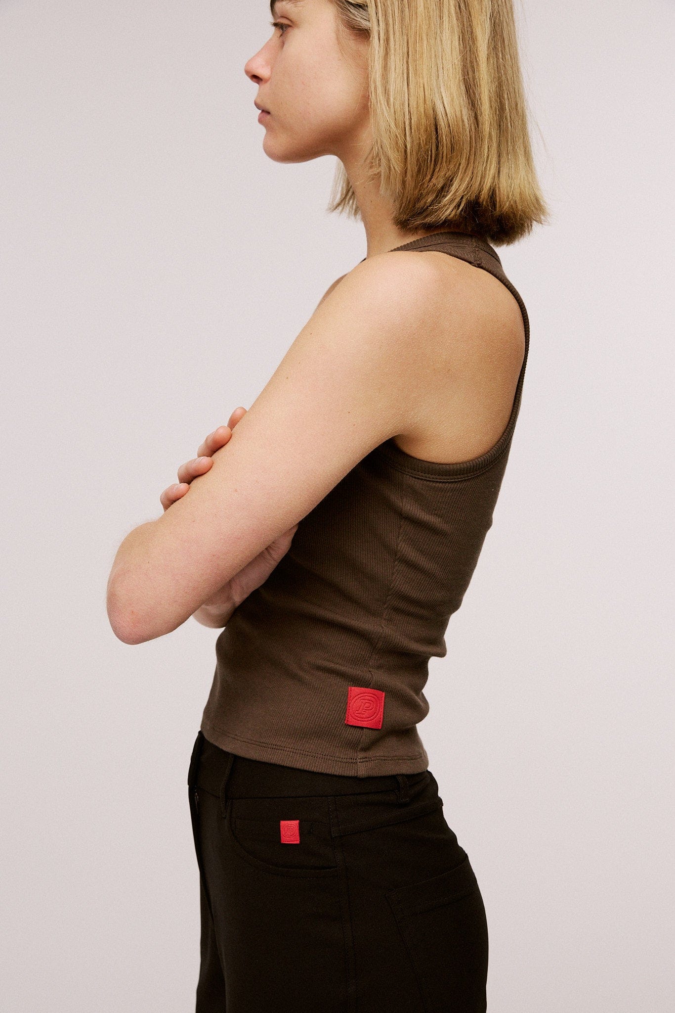 Women's Organic Cotton Ribbed Tank Top - Image 27