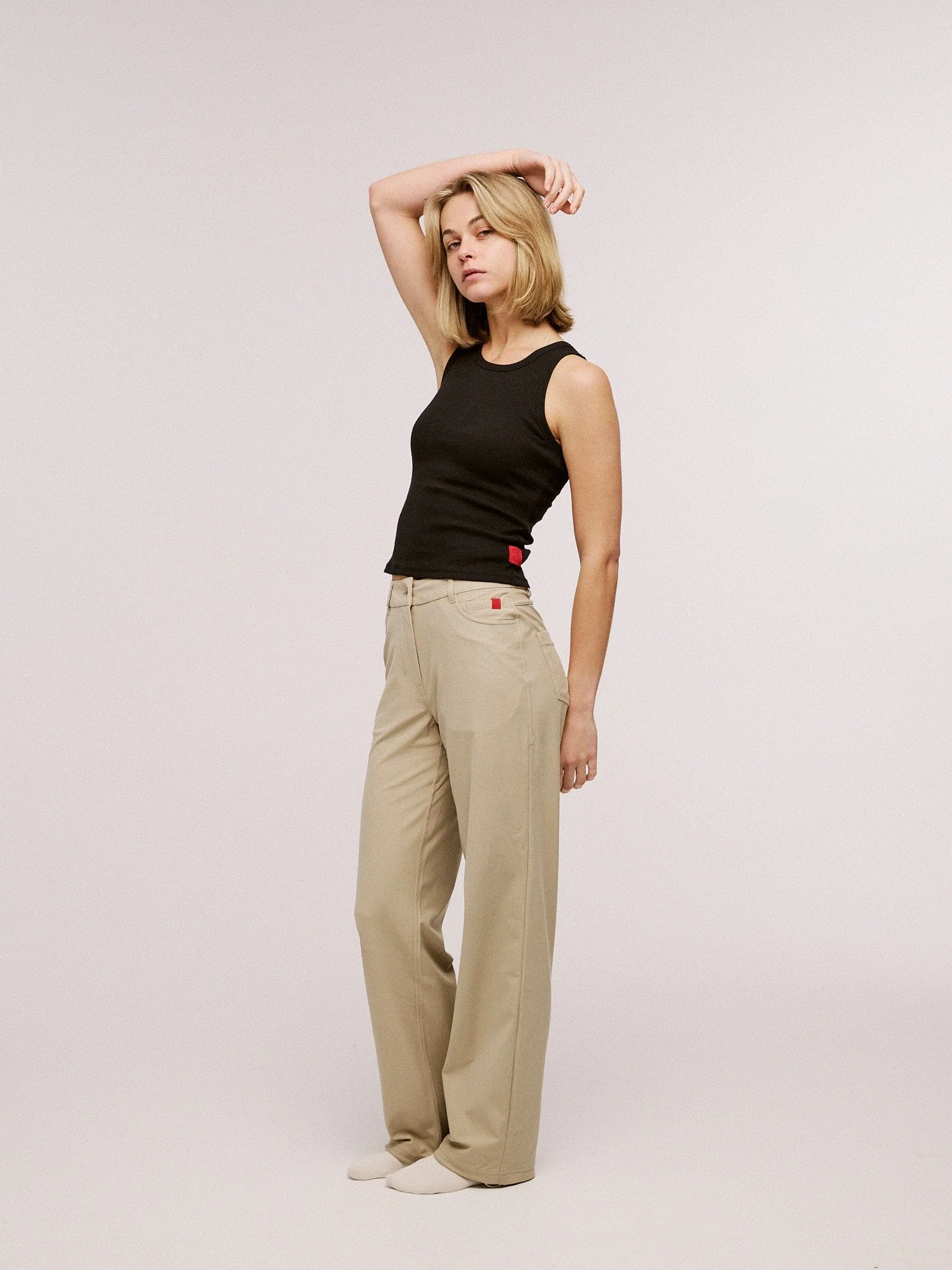 Women's Organic Cotton Ribbed Tank Top - Image 31