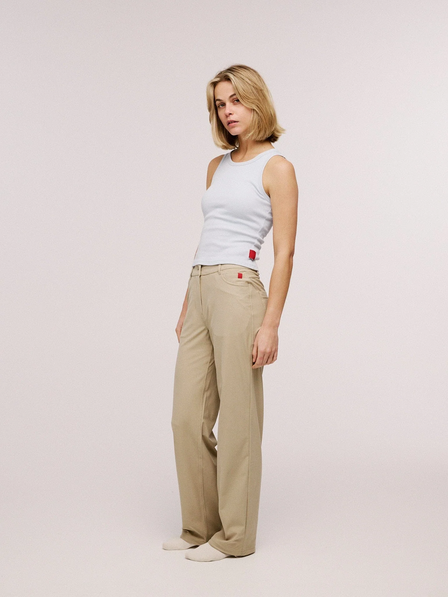 Women's Organic Cotton Ribbed Tank Top - Image 39